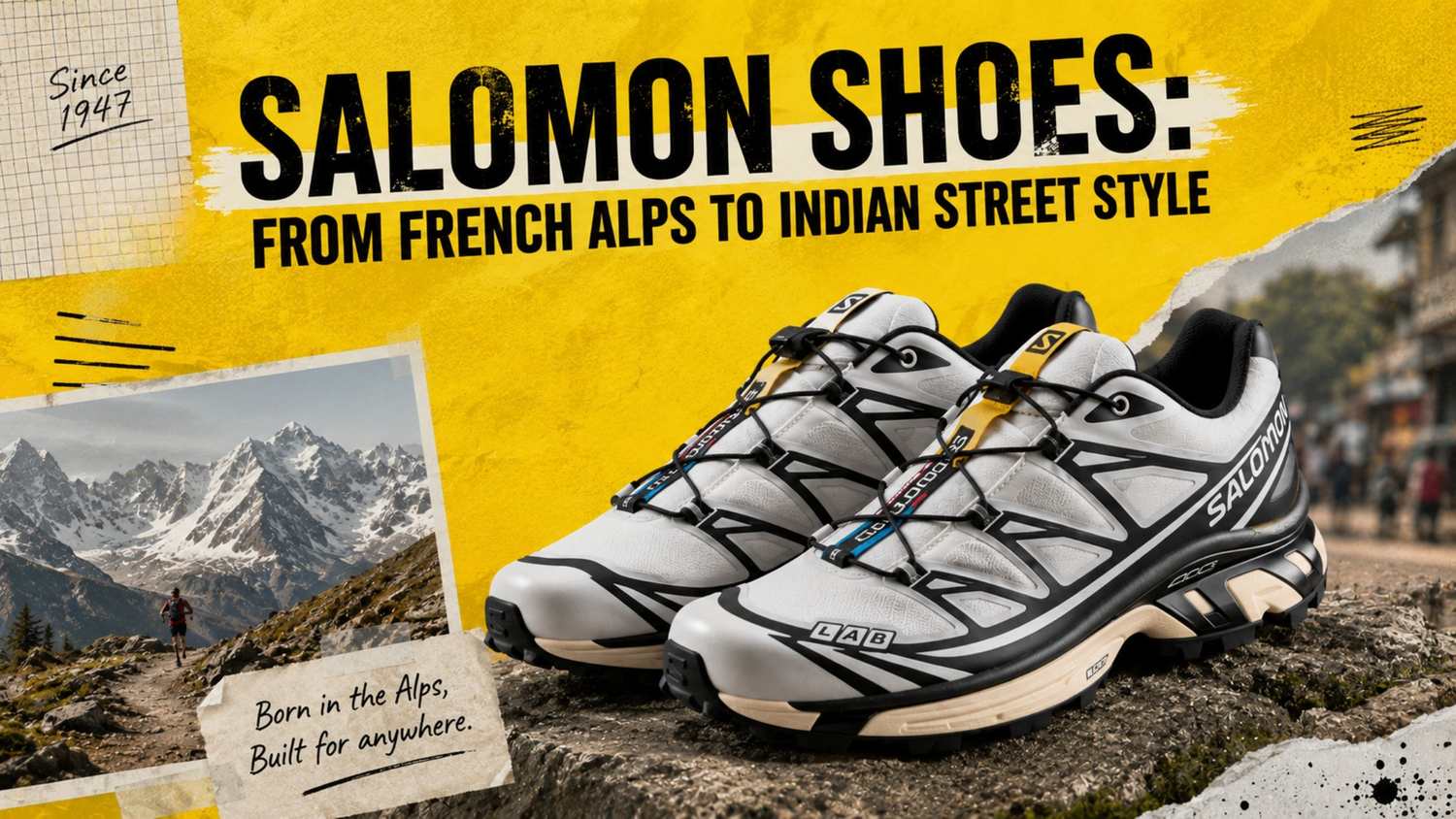 Salomon Shoes: From French Alps to Indian Street Style