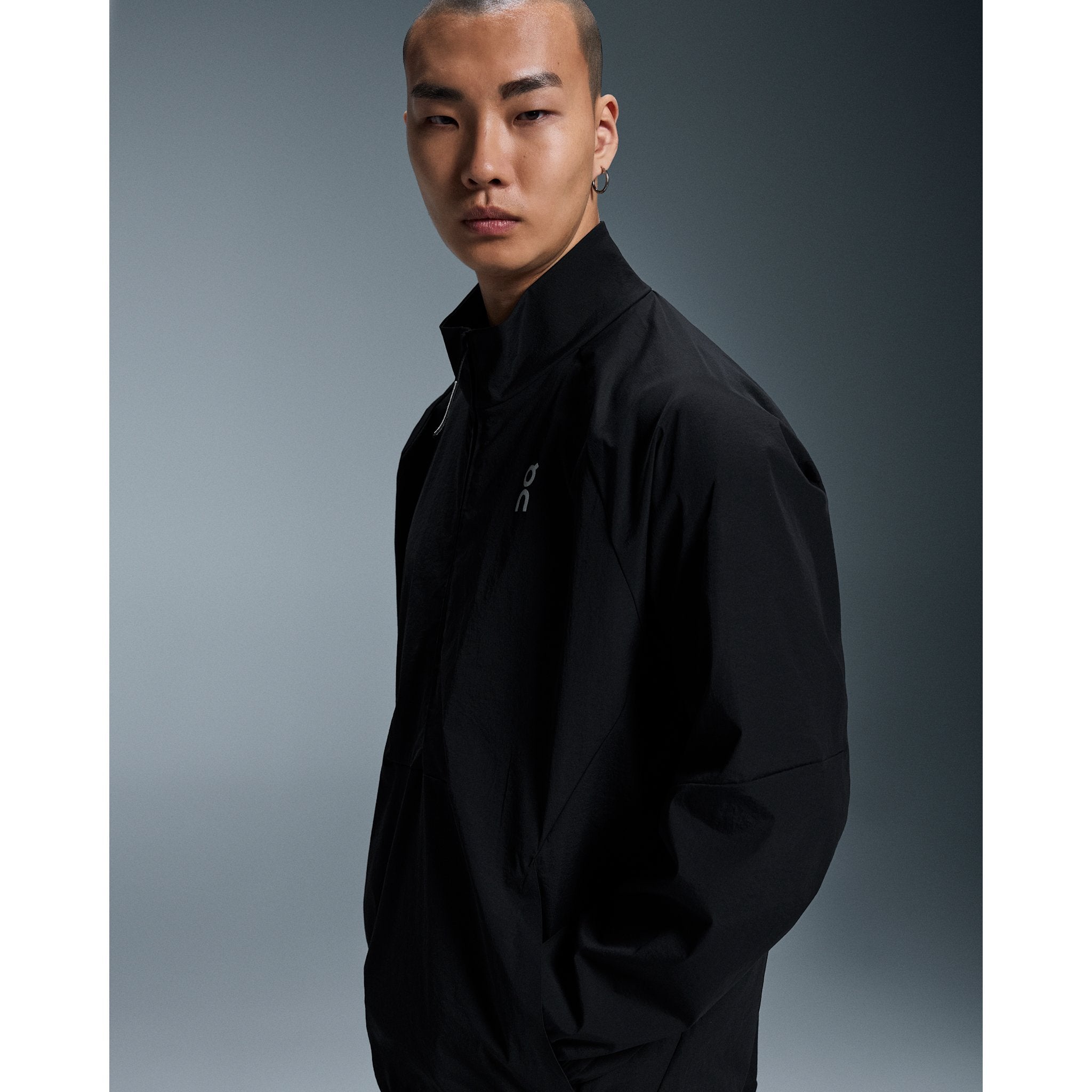 On All-Day 1/2 Zip Jacket Black