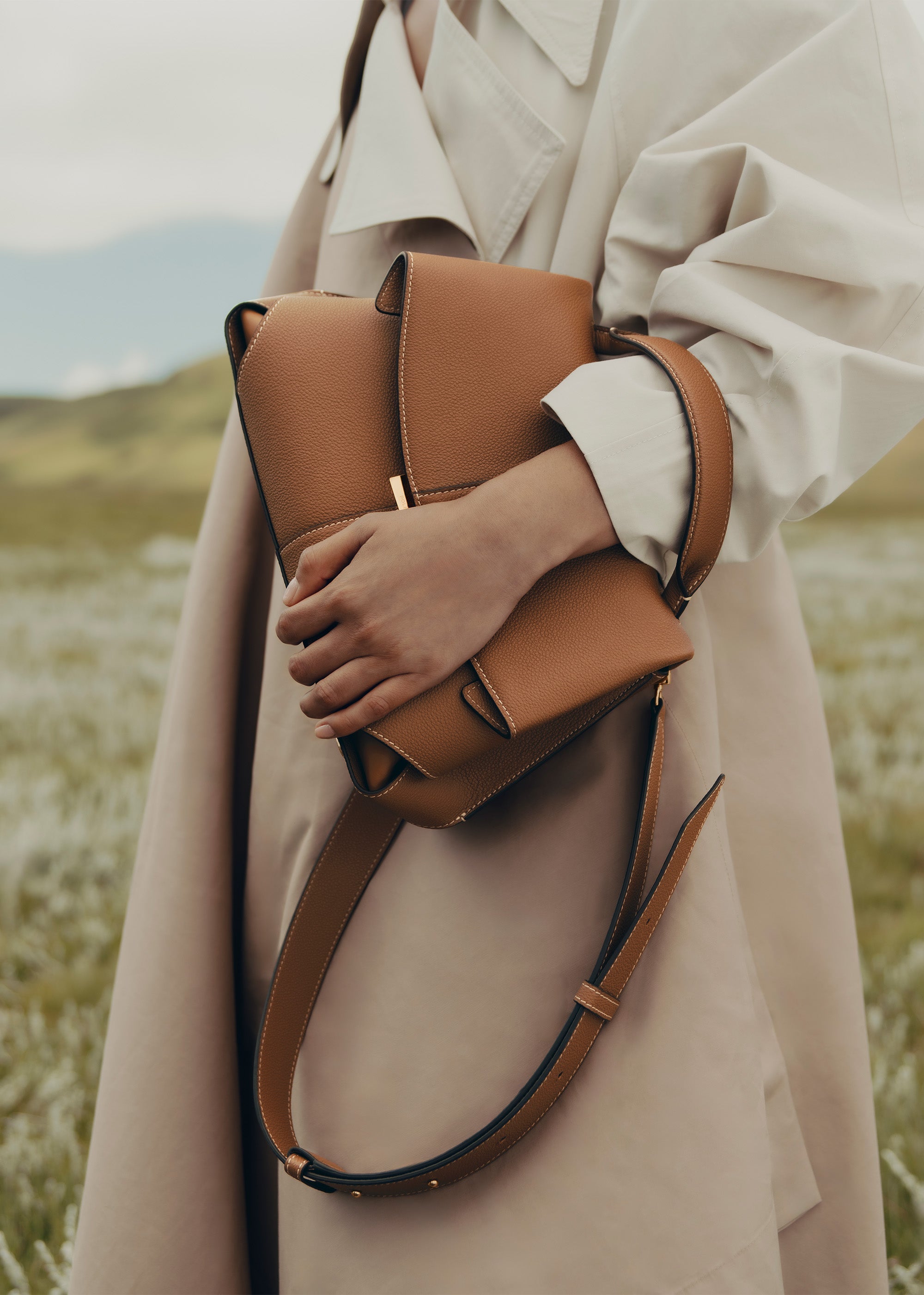 Polene Mokki Textured Camel