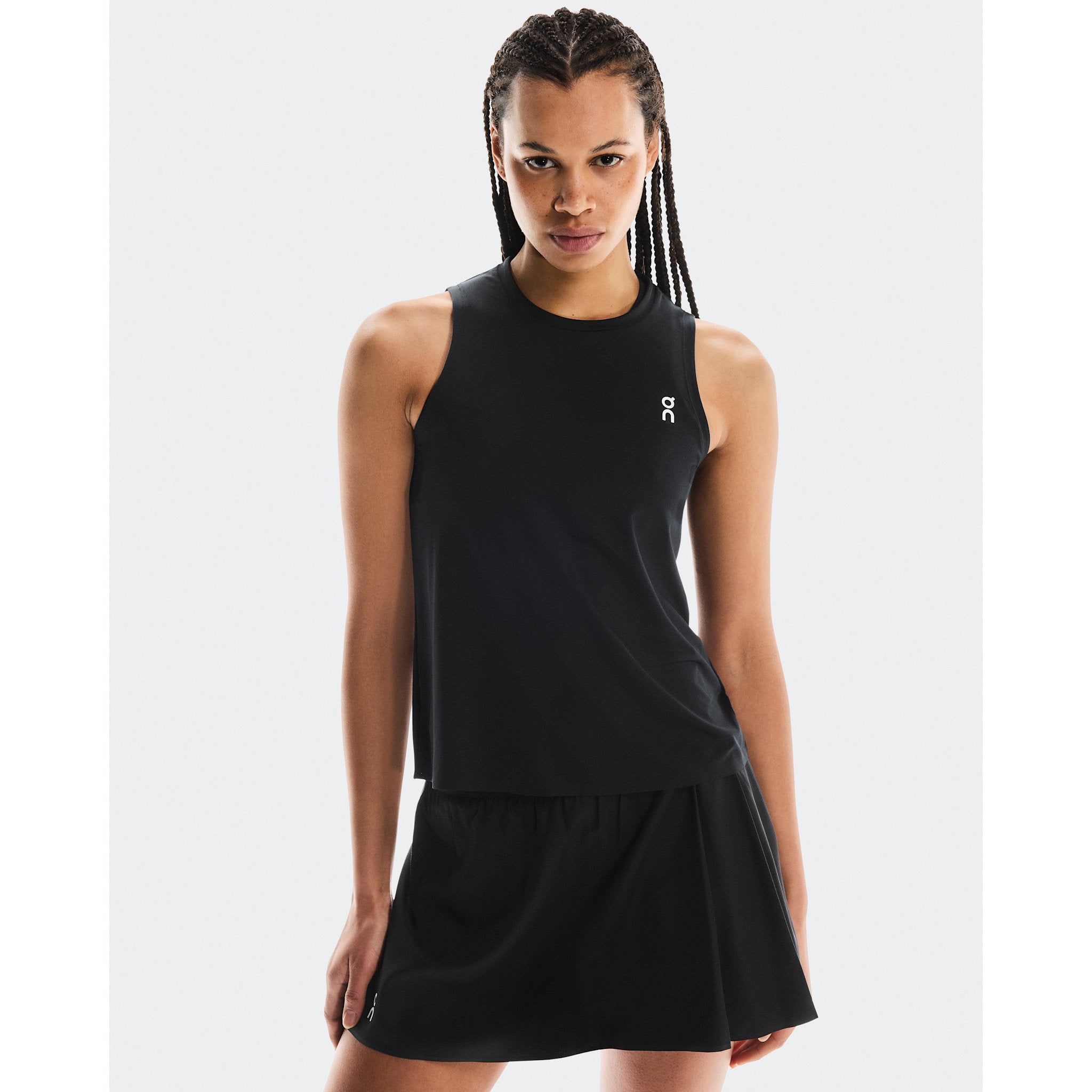 On Court Tank All Black