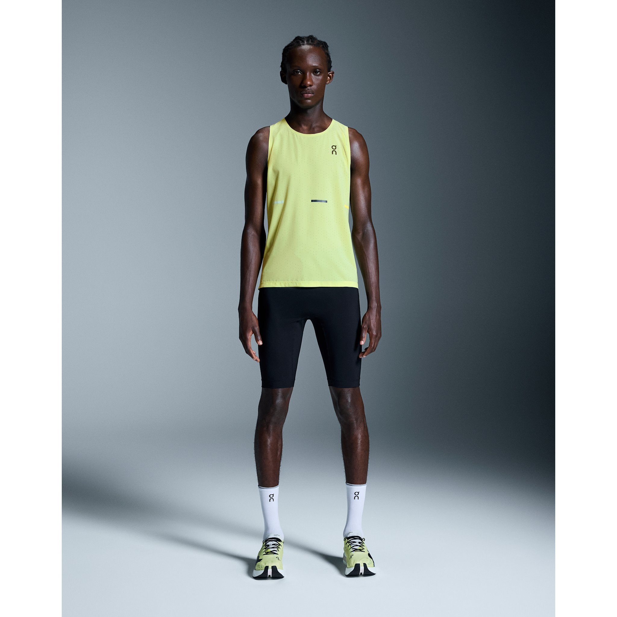 On Race Singlet Limelight