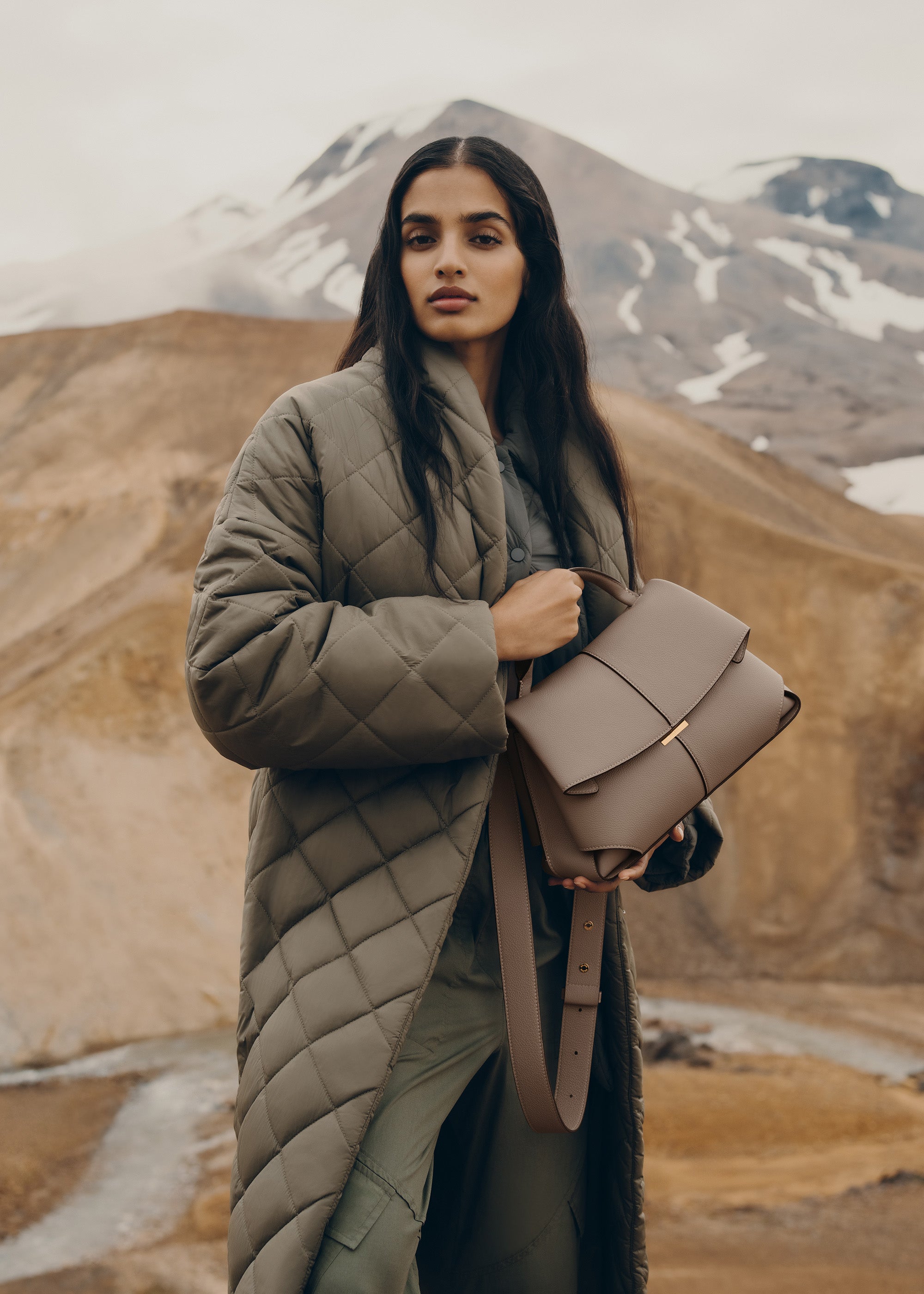 Polene Mokki Textured Taupe