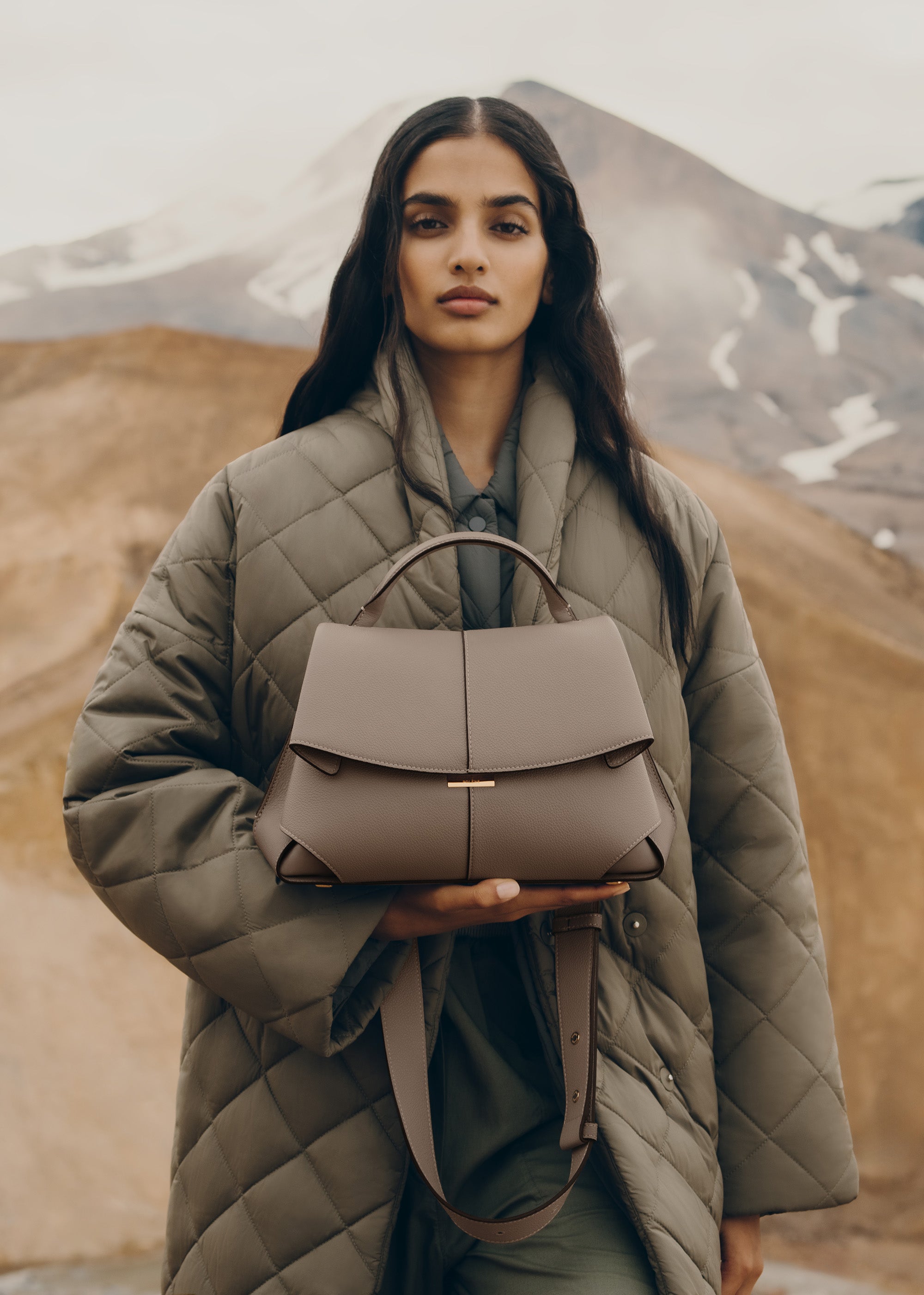 Polene Mokki Textured Taupe