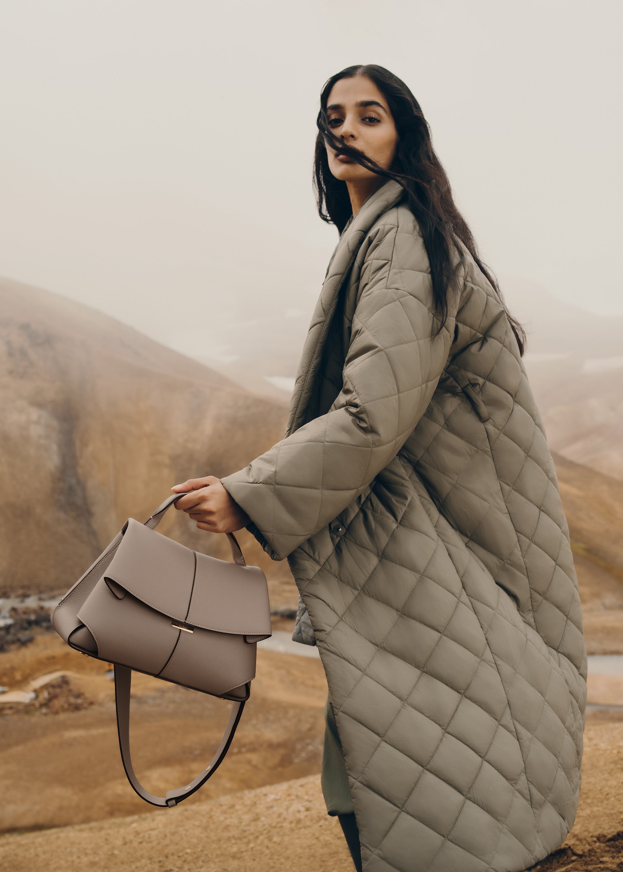 Polene Mokki Textured Taupe