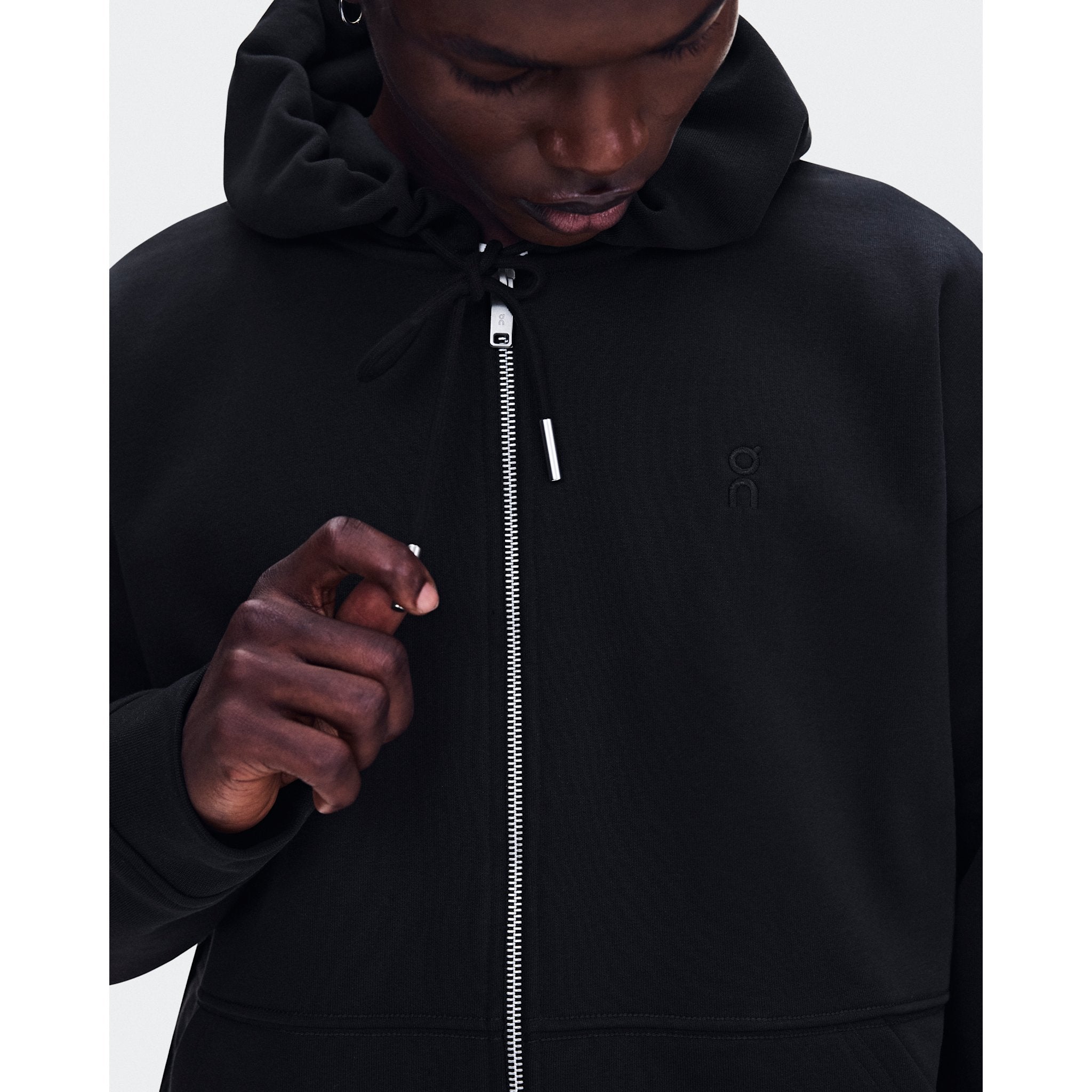 On Club Collective Full Zip Hoodie Black