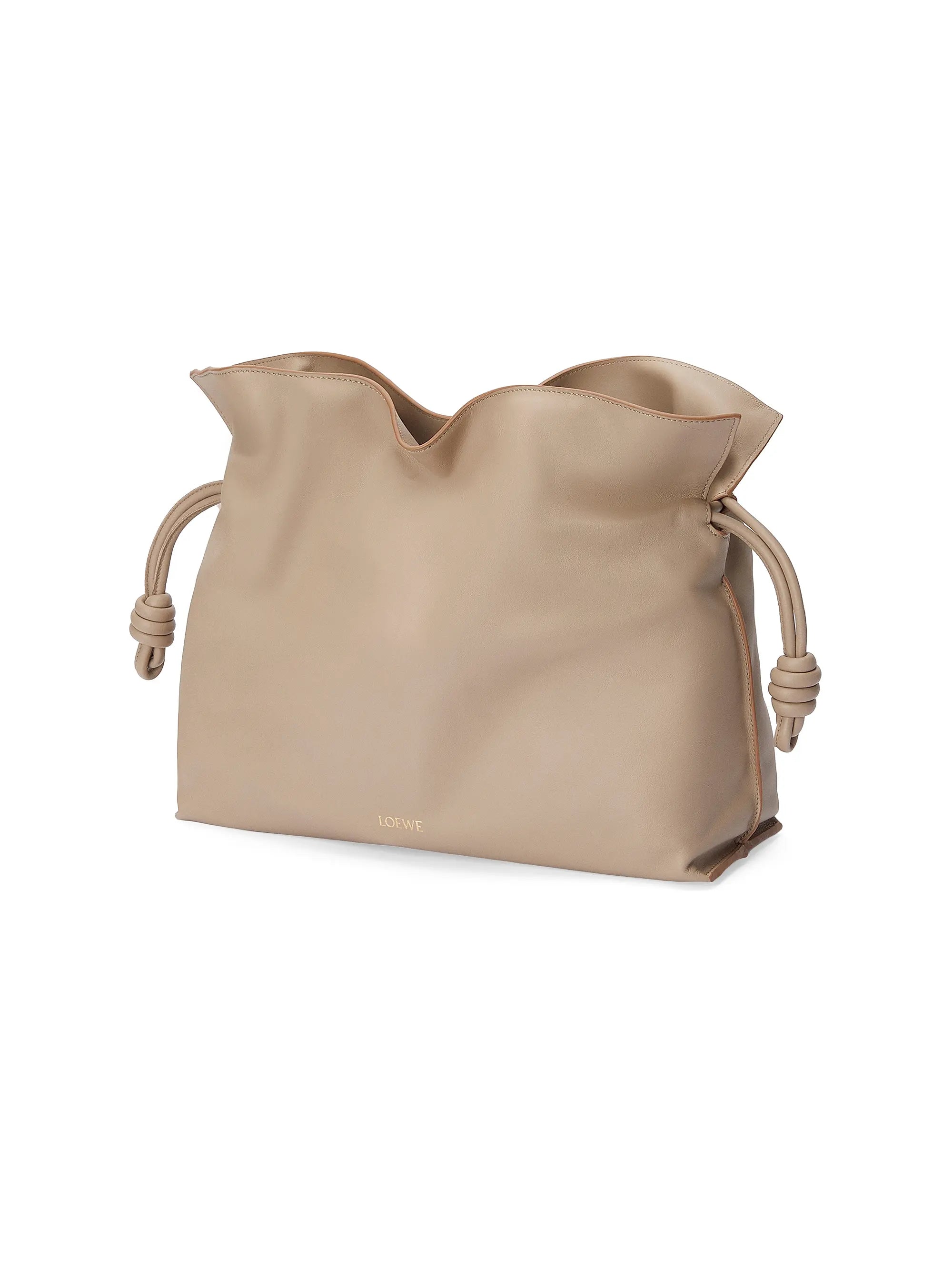 LOEWE Large Flamenco Leather Clutch