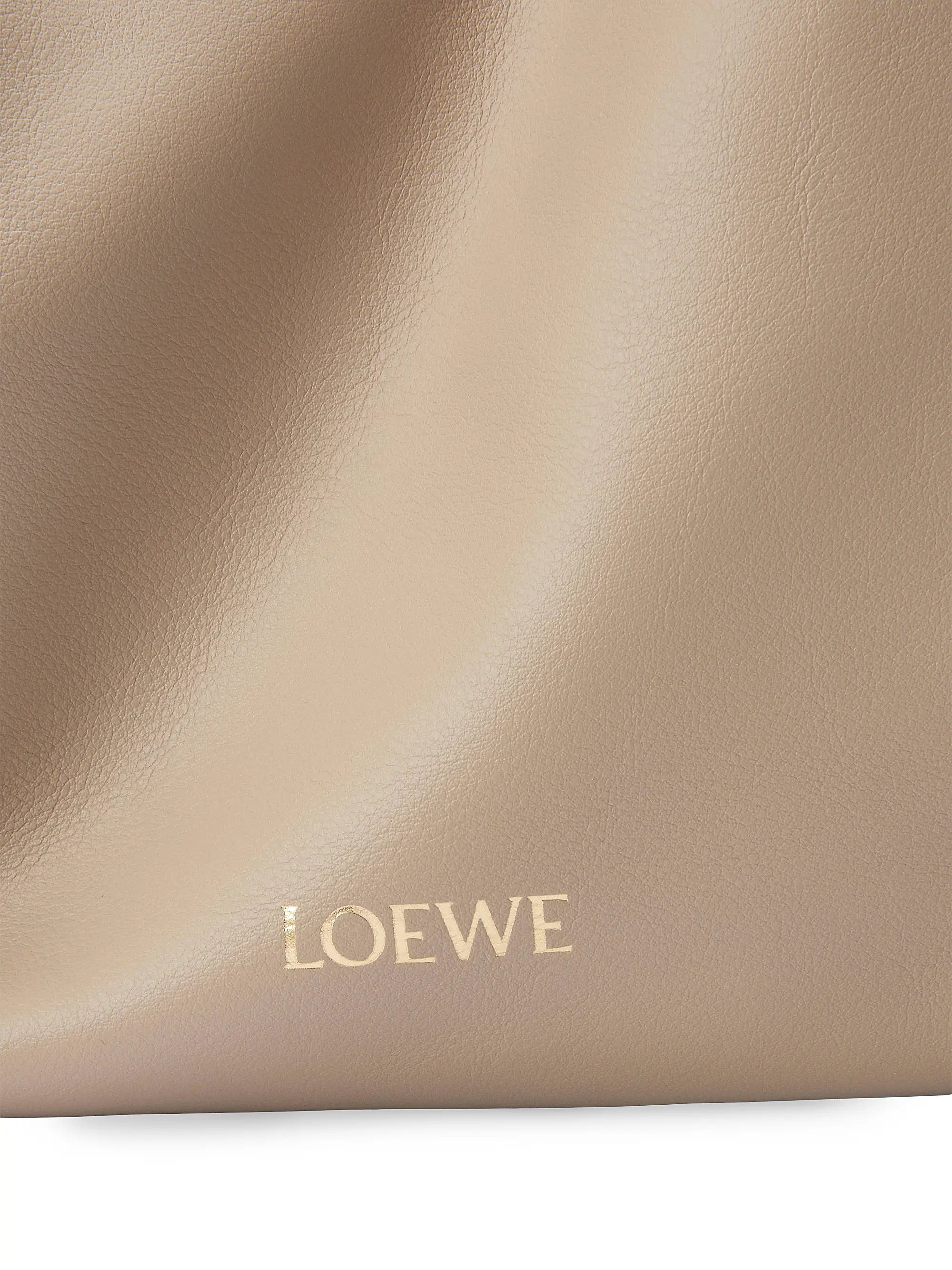 LOEWE Large Flamenco Leather Clutch