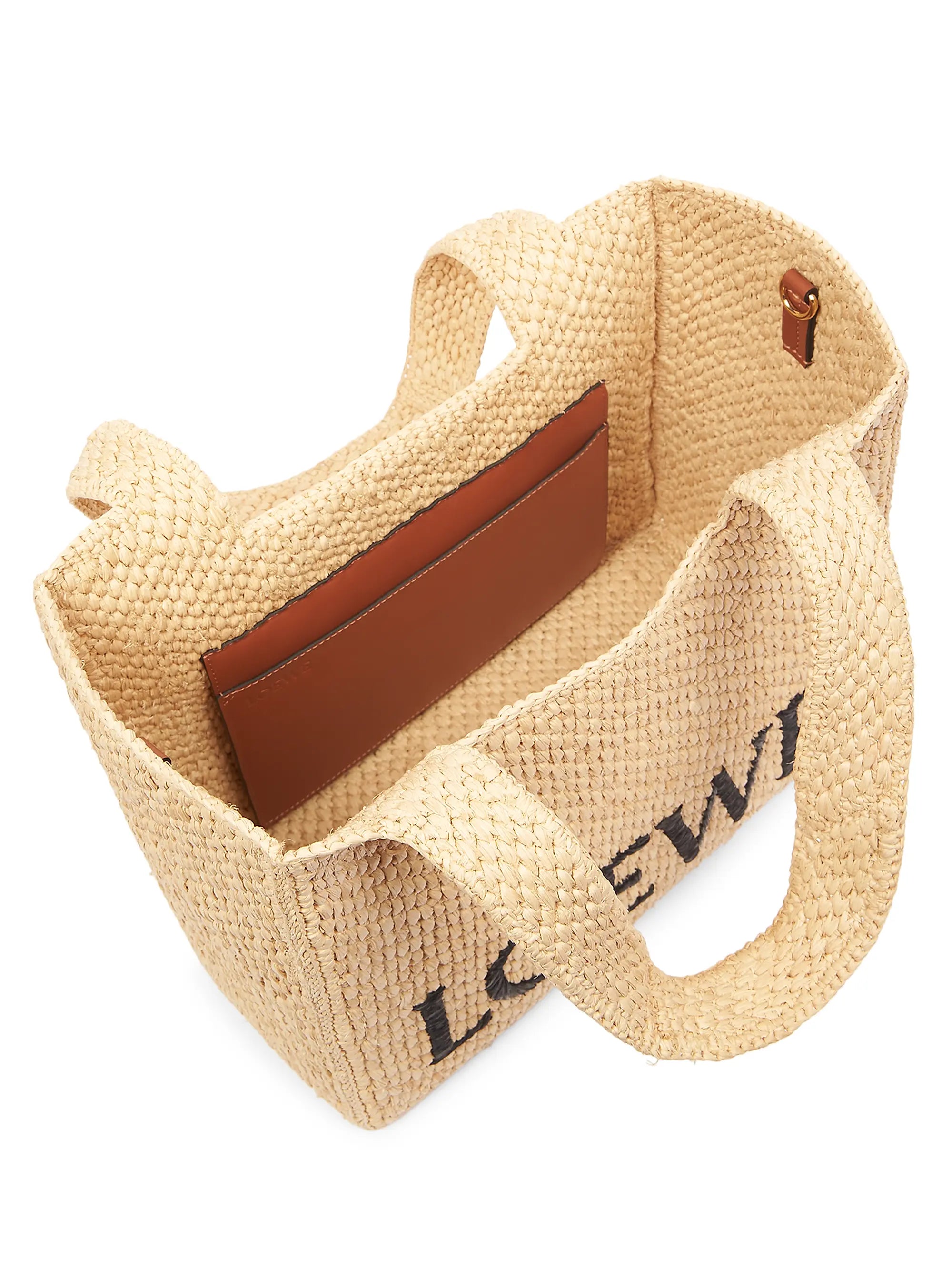 LOEWE LOEWE x Paula's Ibiza Medium Raffia Logo Tote Bag