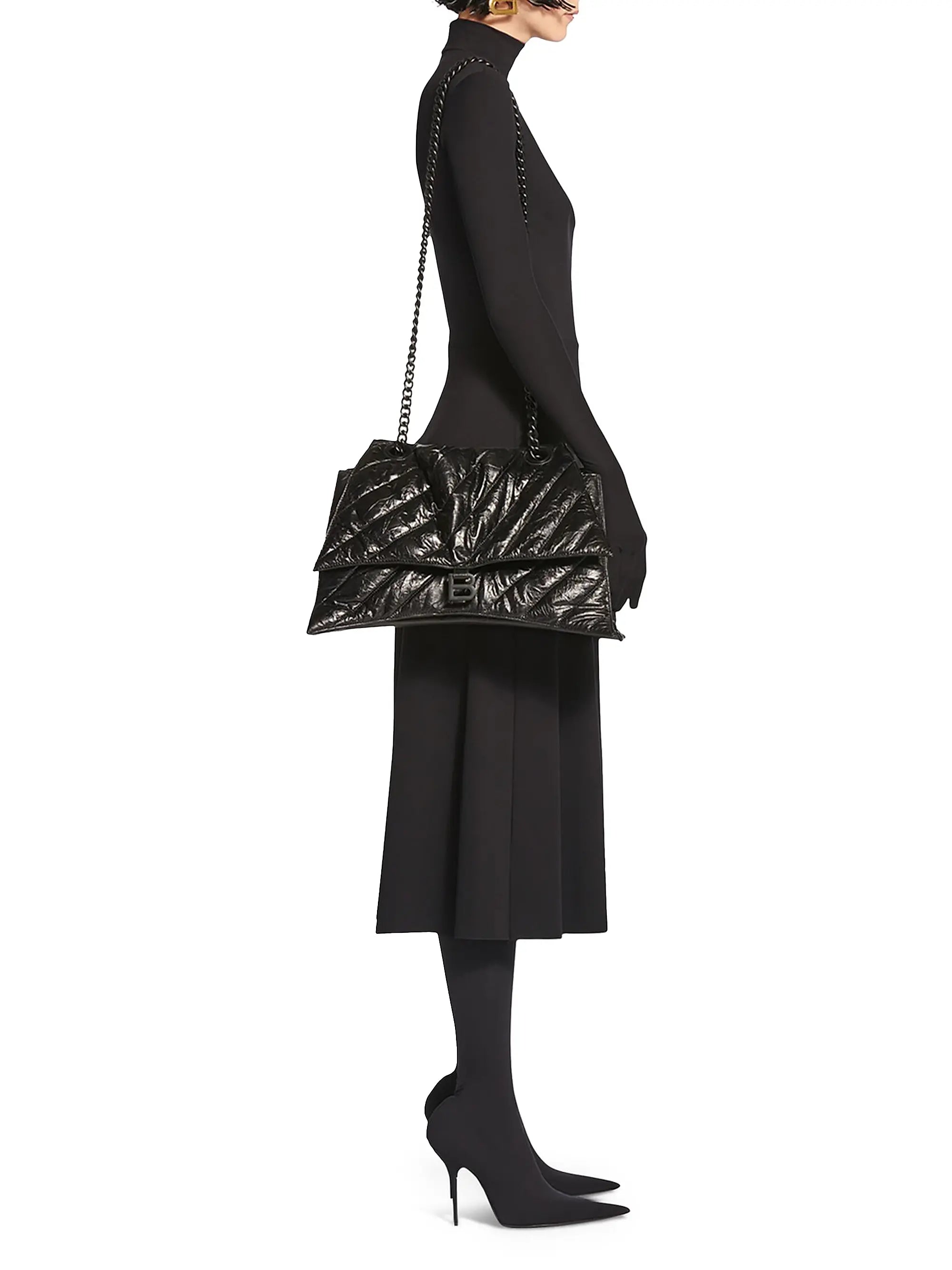 Balenciaga Crush Large Chain Bag Quilted