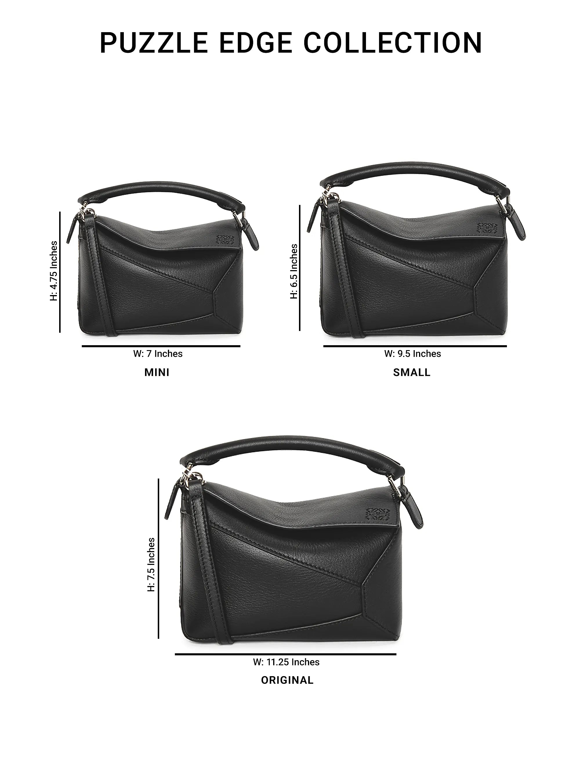 LOEWE Puzzle Edge Grained Leather Bag