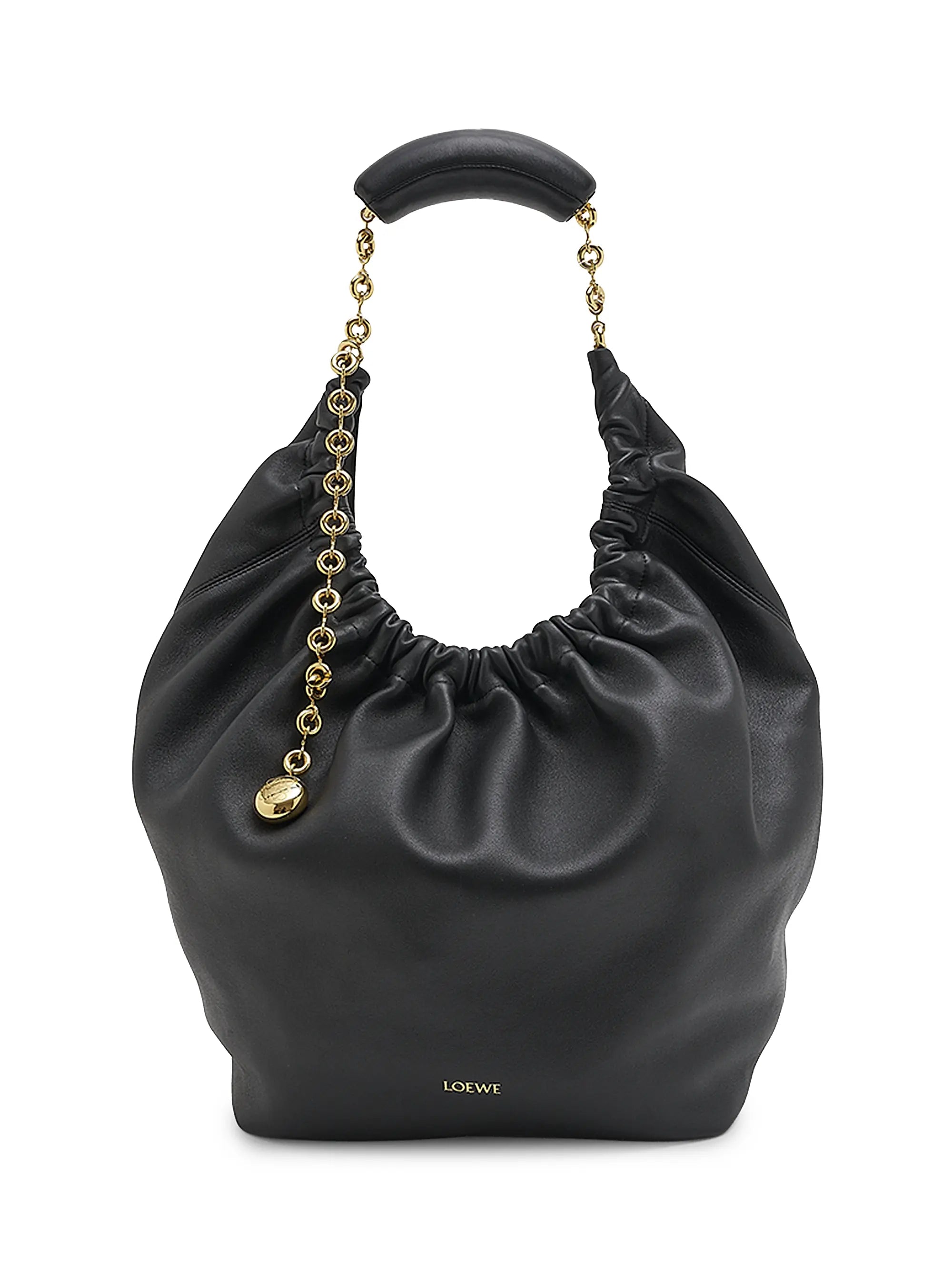 LOEWE Medium Squeeze Leather Shoulder Bag