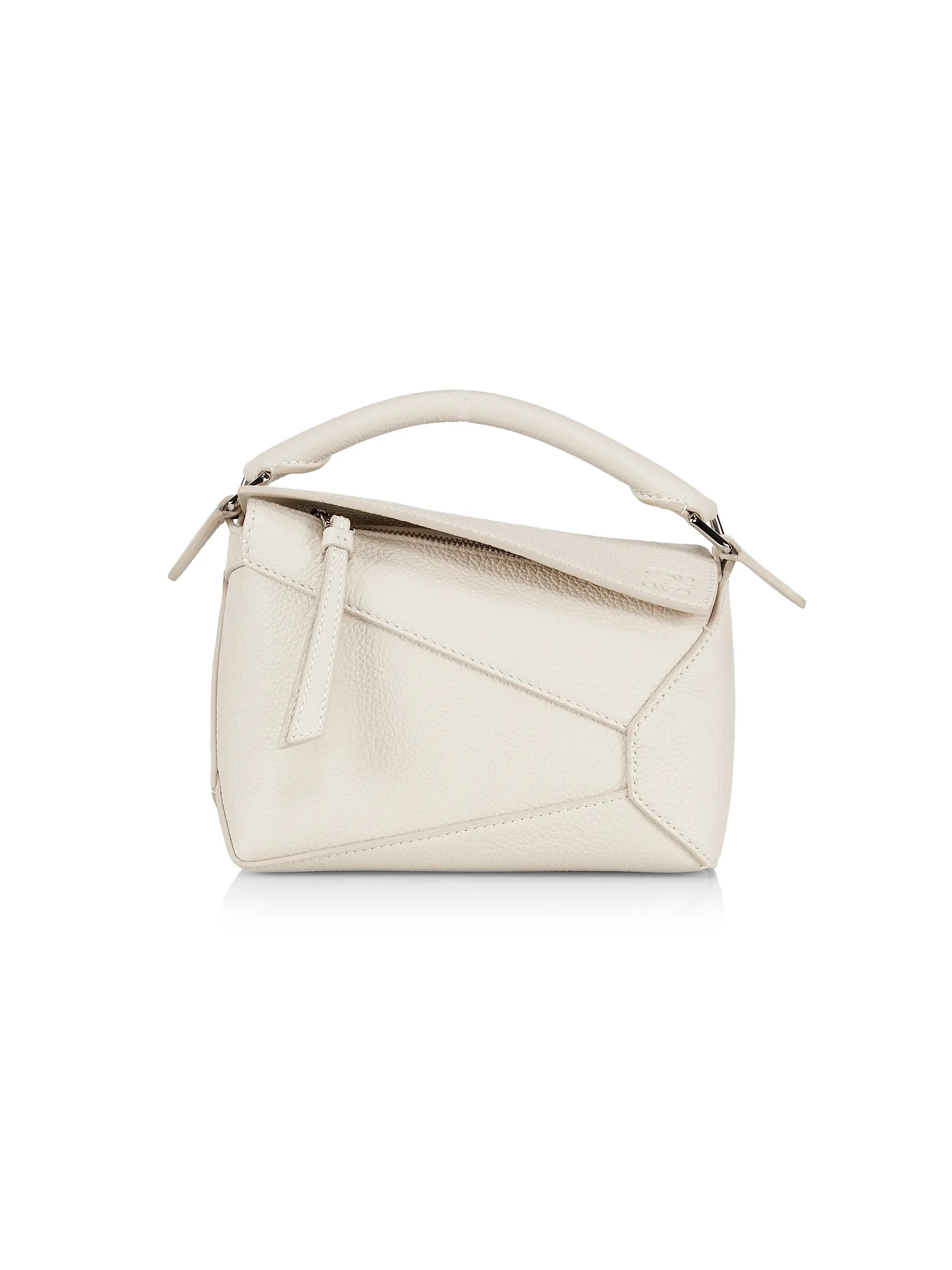 LOEWE Mini Puzzle Edge Leather Shoulder Bag