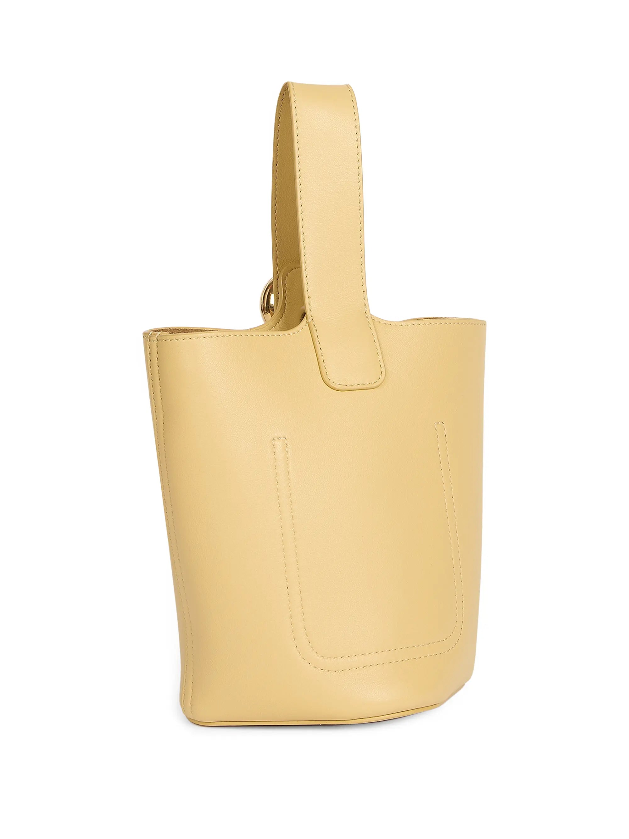 LOEWE Mini Pebbled Leather Bucket Bag