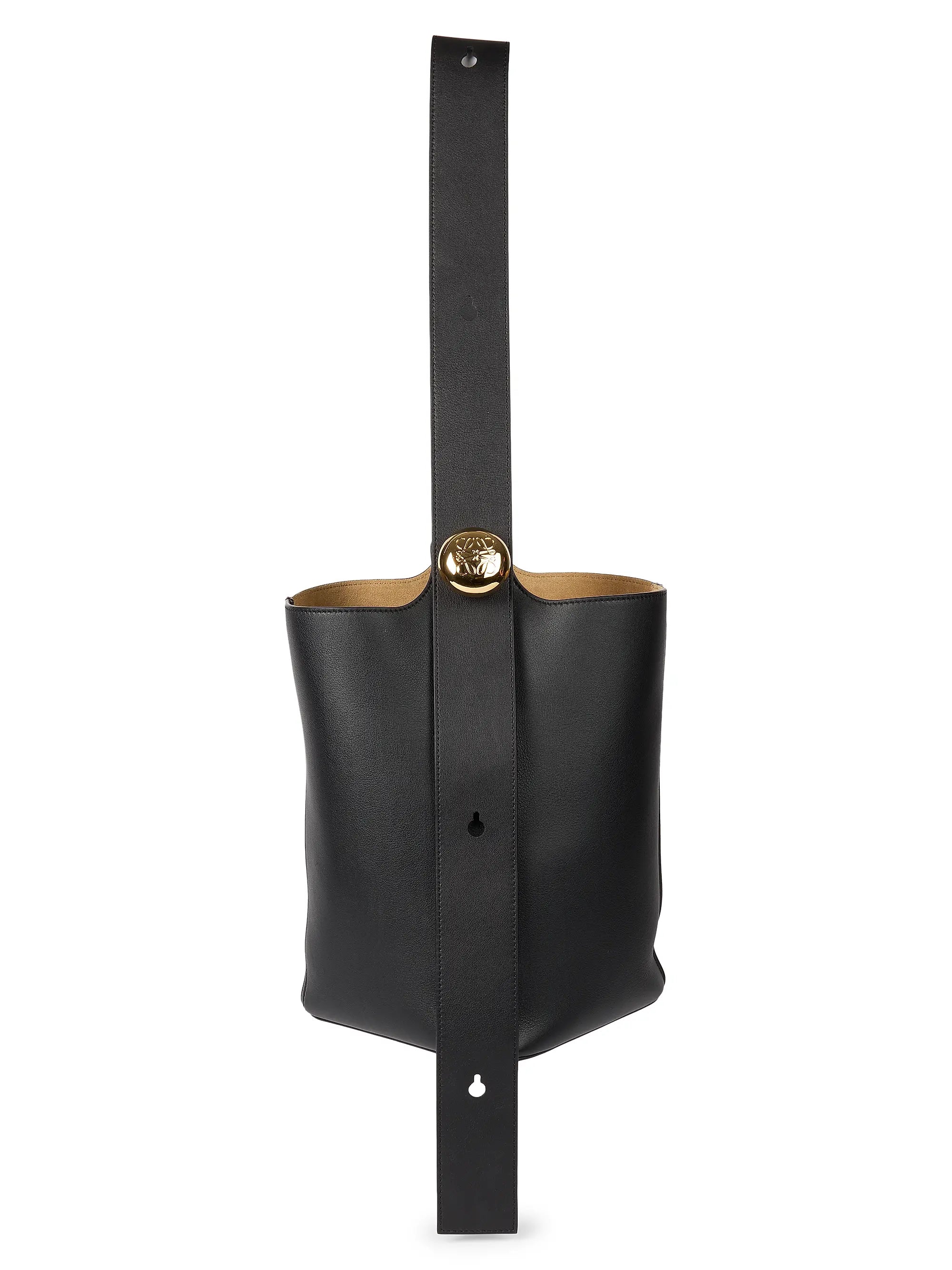 LOEWE Pebbled Leather Bucket Bag