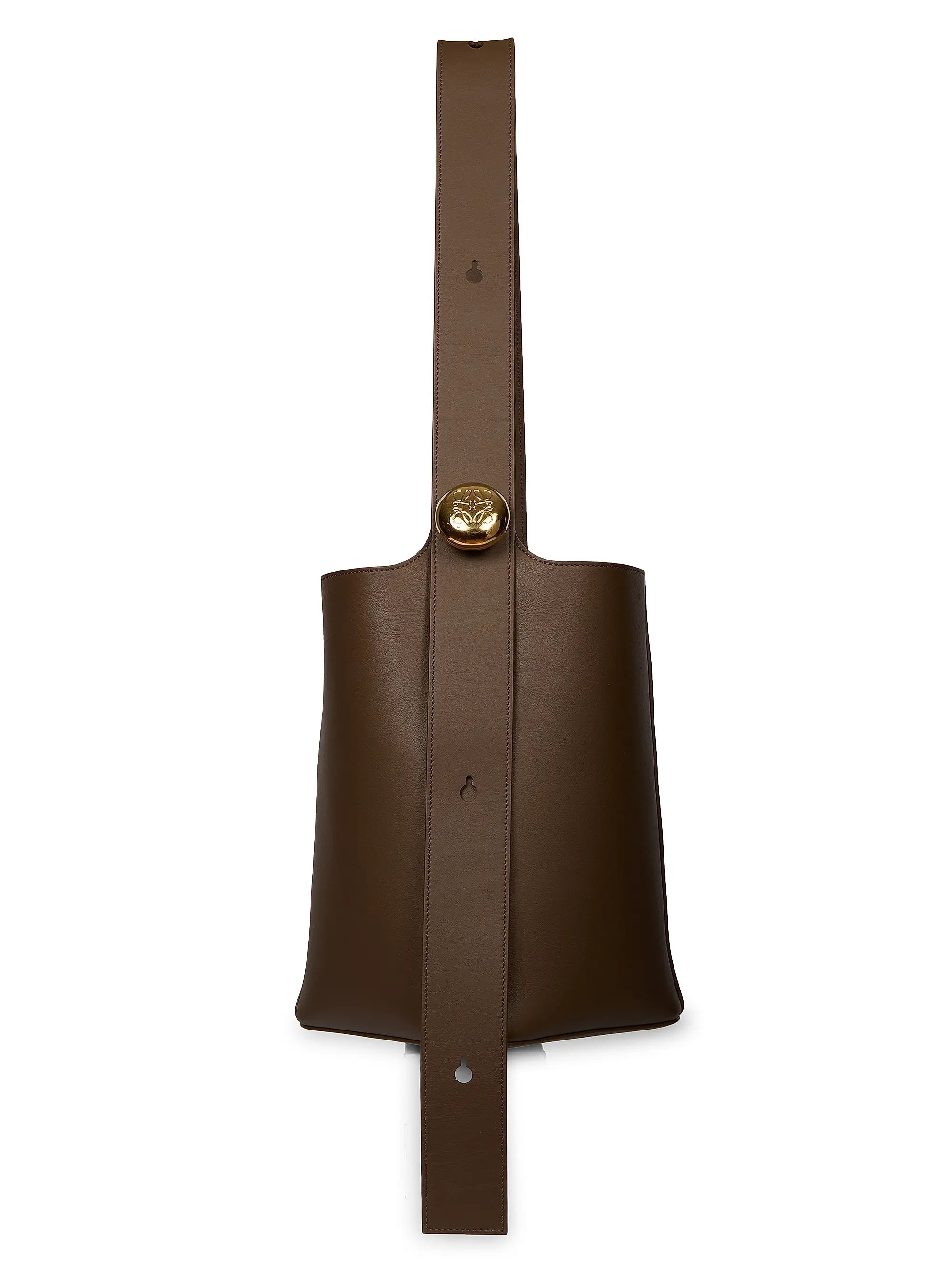 LOEWE Pebbled Leather Bucket Bag