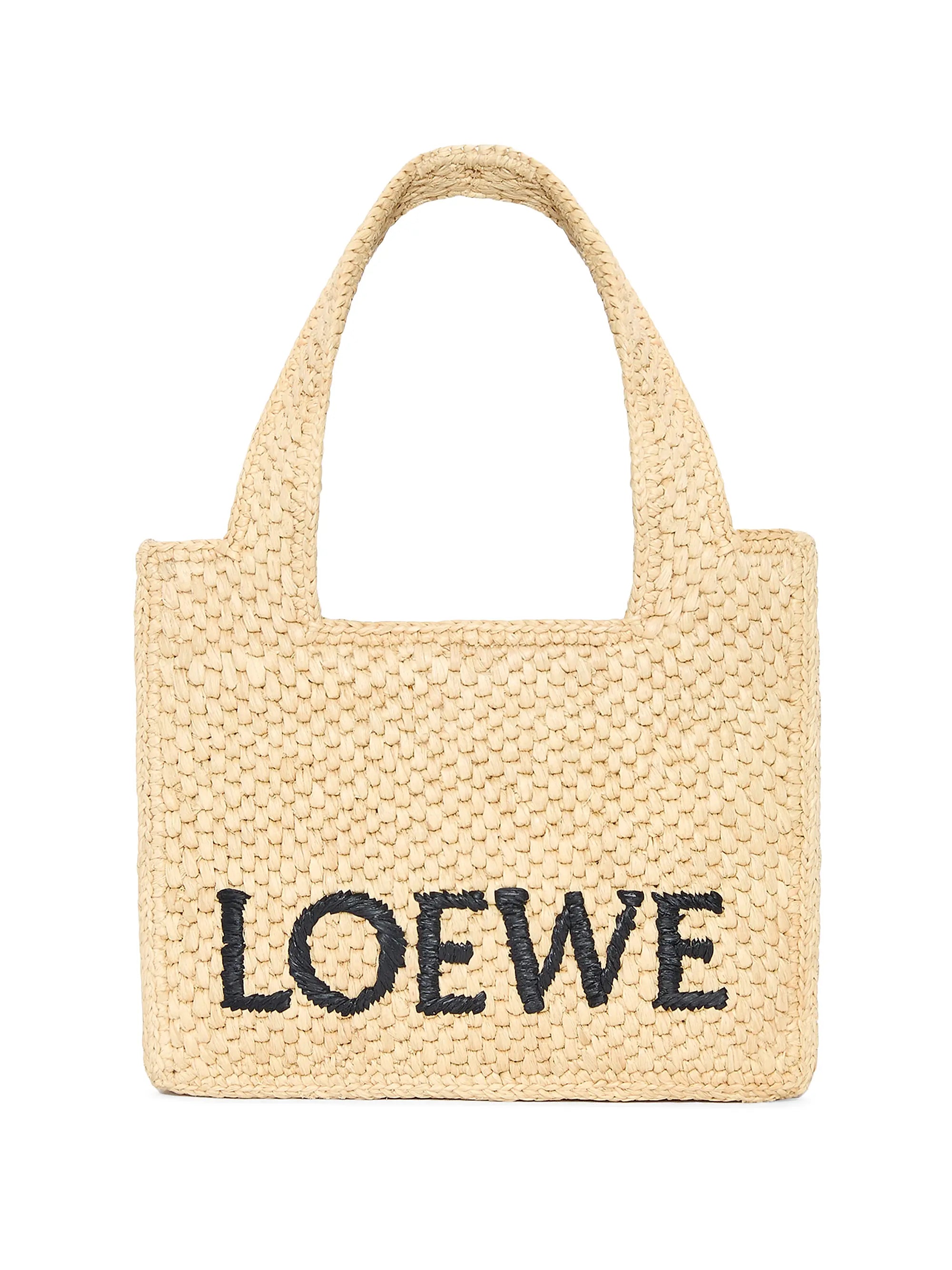 LOEWE LOEWE x Paula's Ibiza Mini Raffia Tote Bag