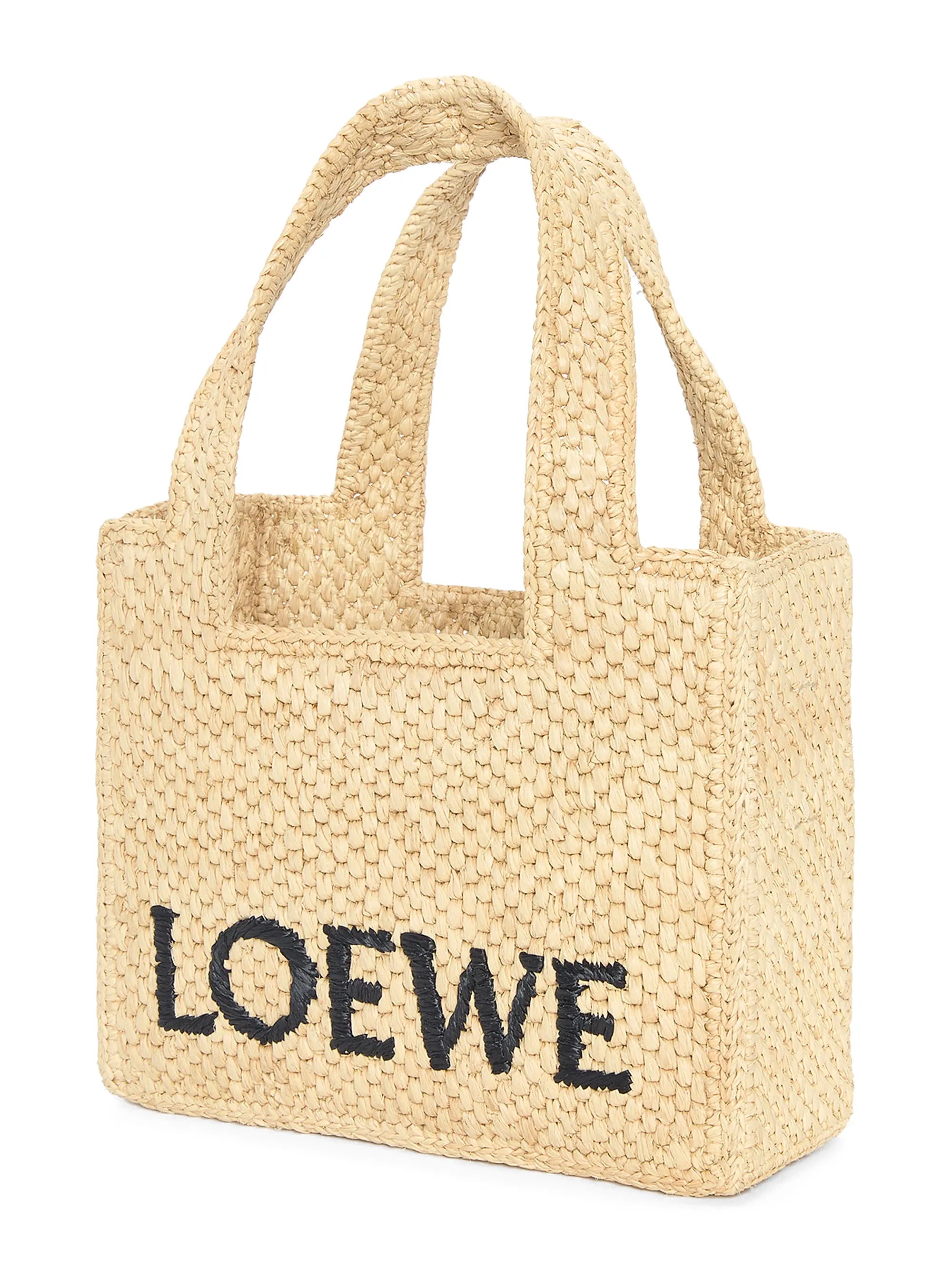 LOEWE LOEWE x Paula's Ibiza Mini Raffia Tote Bag