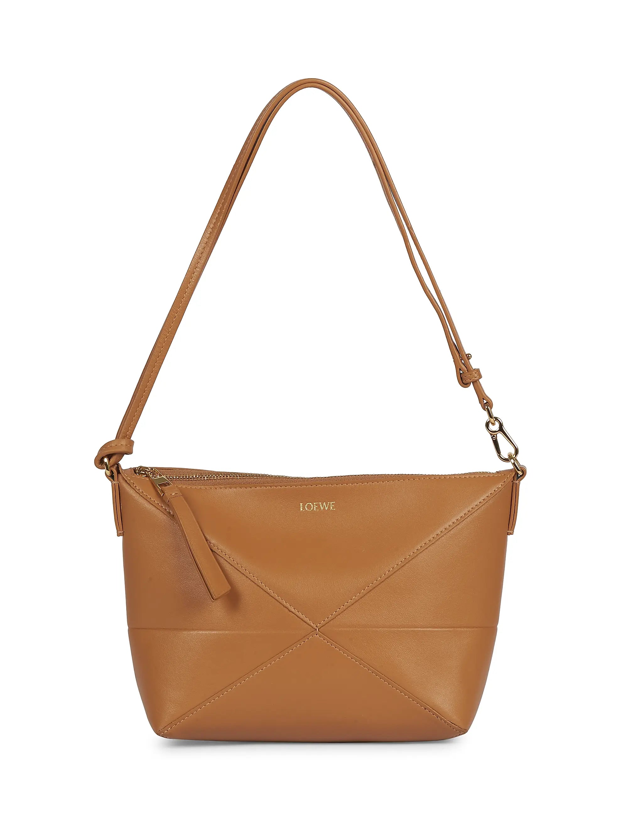 LOEWE Puzzle Fold Leather Shoulder Bag