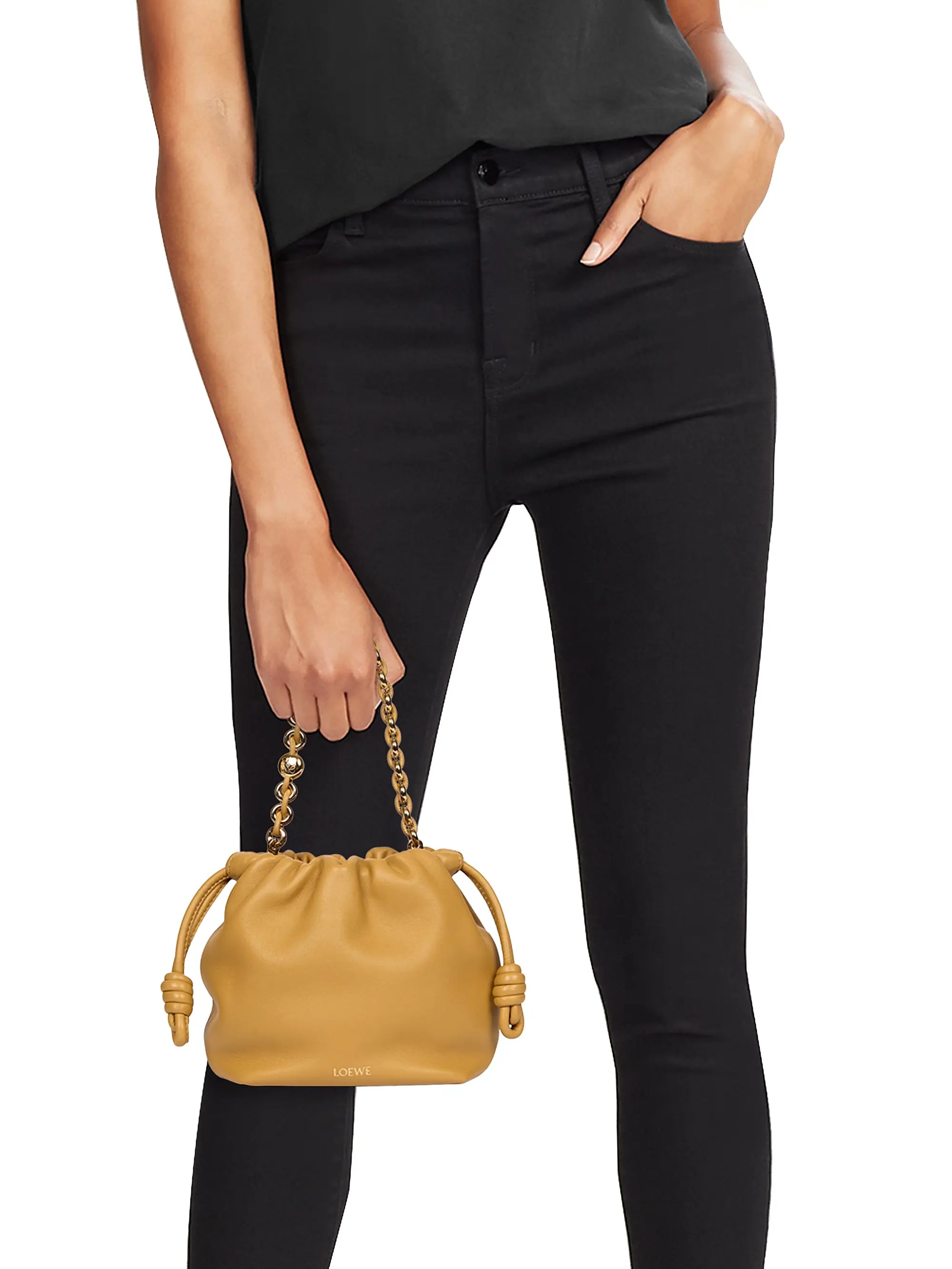LOEWE Mini Flamenco Top-Handle Bag