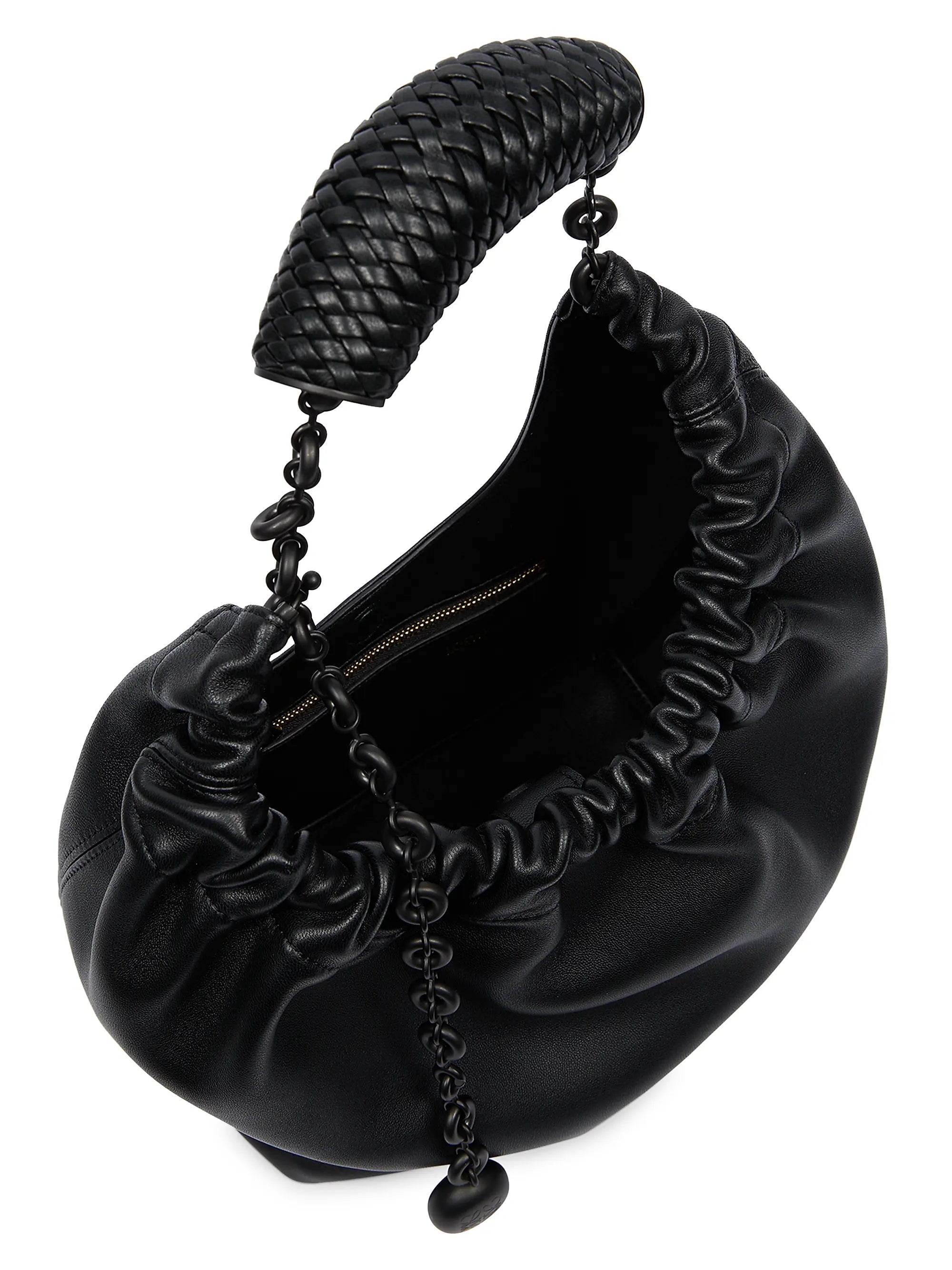 LOEWE Small Squeeze Leather Hobo Bag