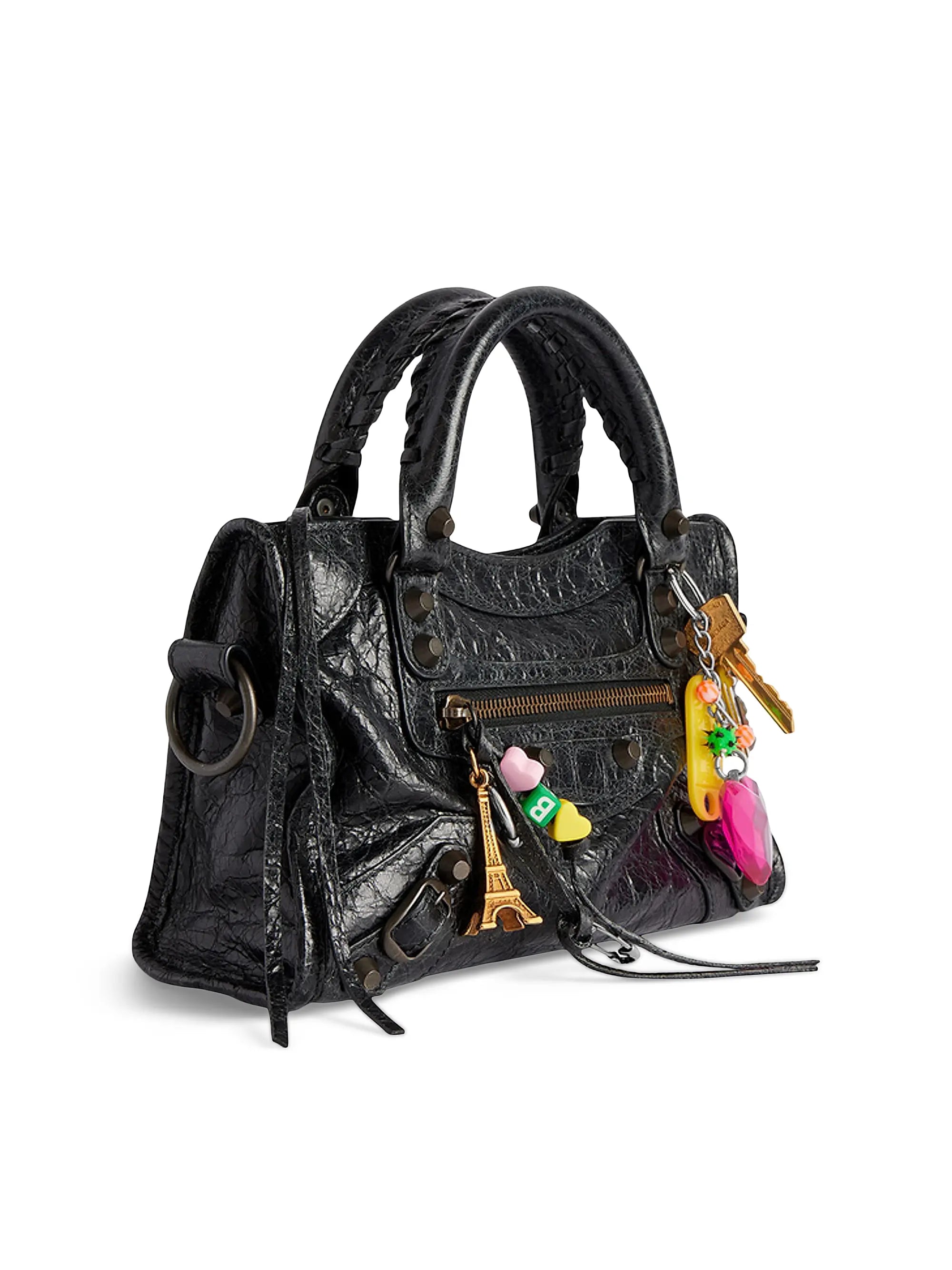 Balenciaga Le City Mini Bag with Charms