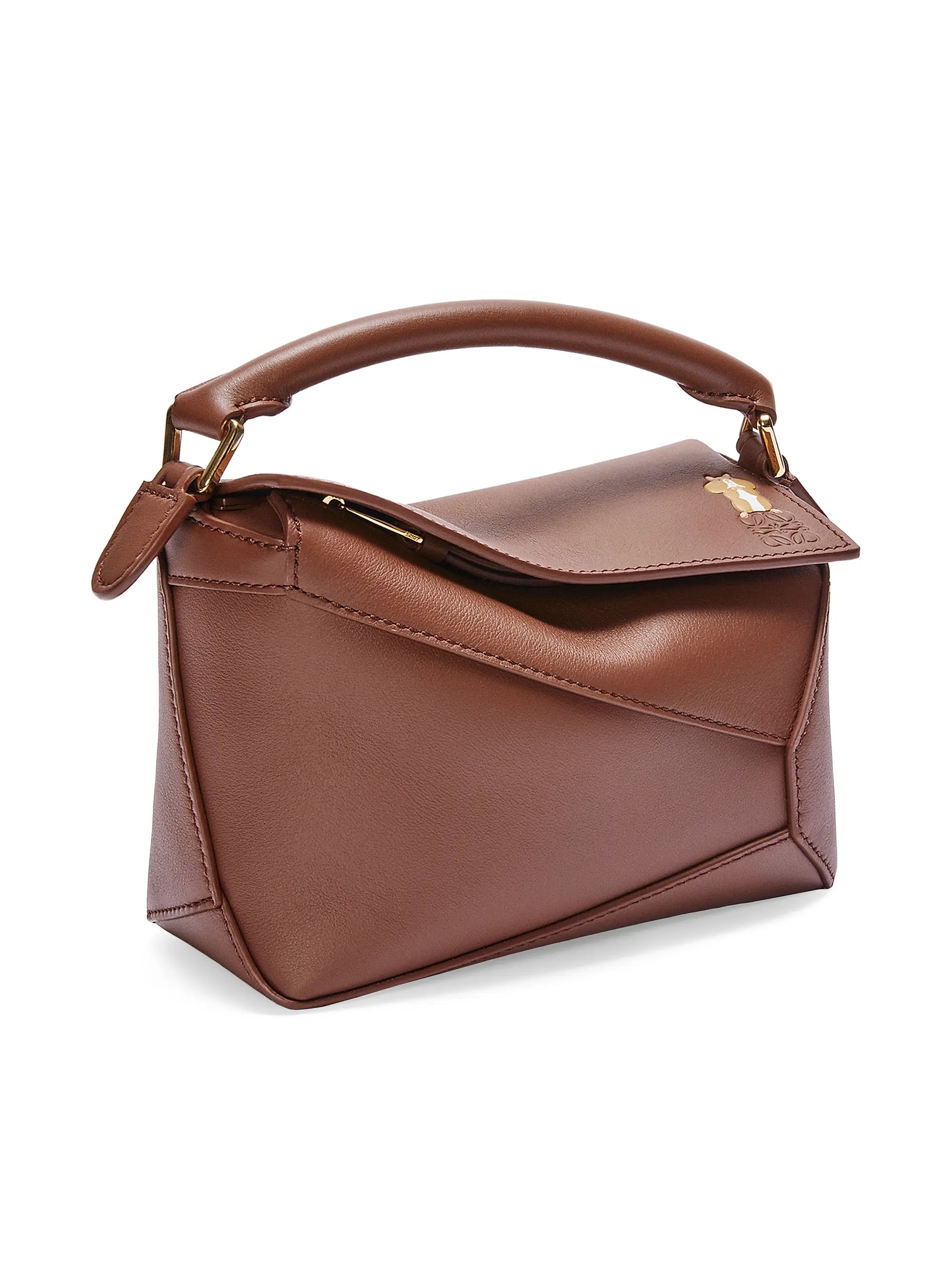 LOEWE Suna Fujita x LOEWE Puzzle Edge Mini Leather Bag