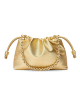 LOEWE Medium Flamenco Laminated Leather Shoulder Bag
