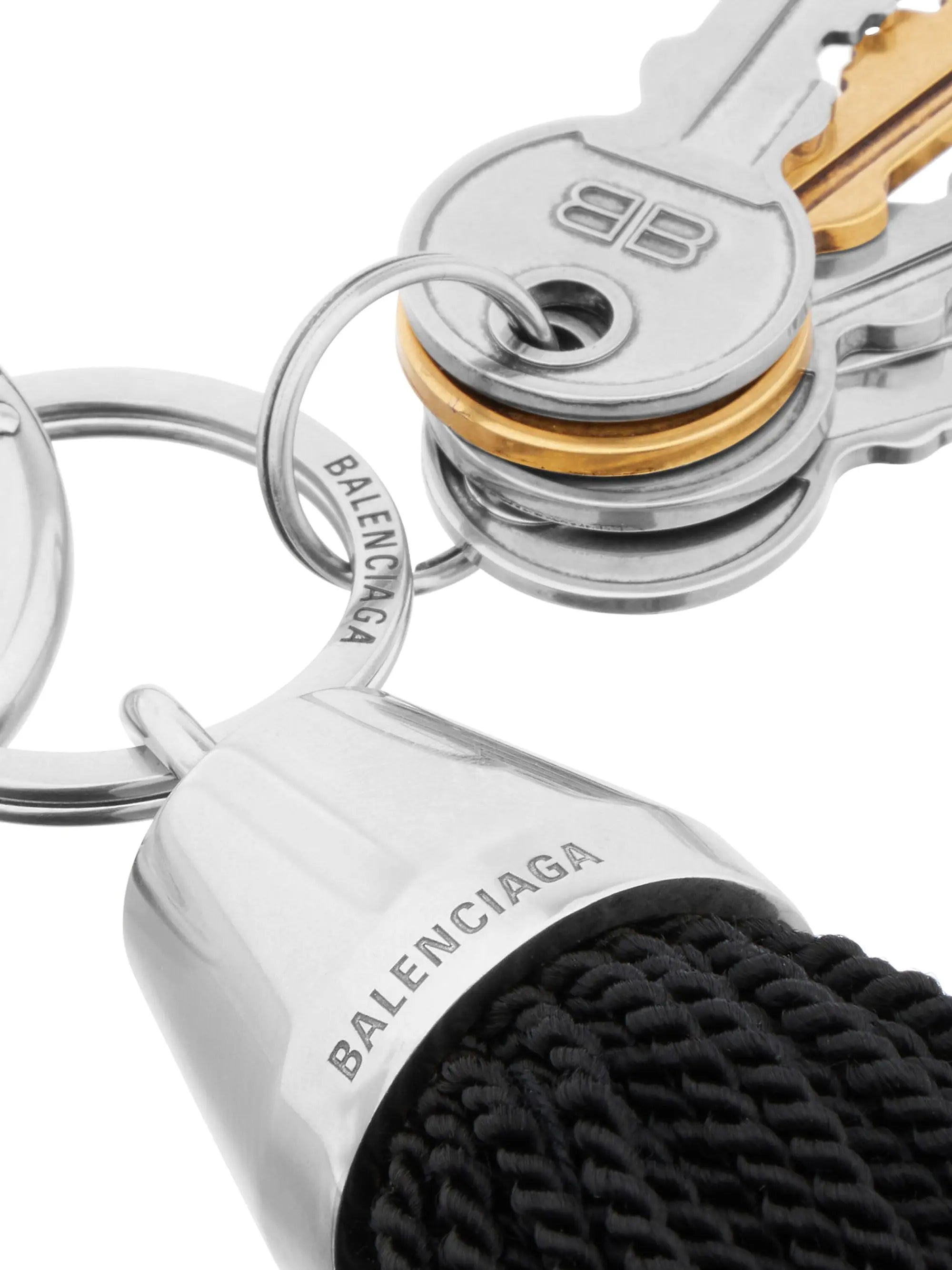 Balenciaga Charm Keychain Pompom