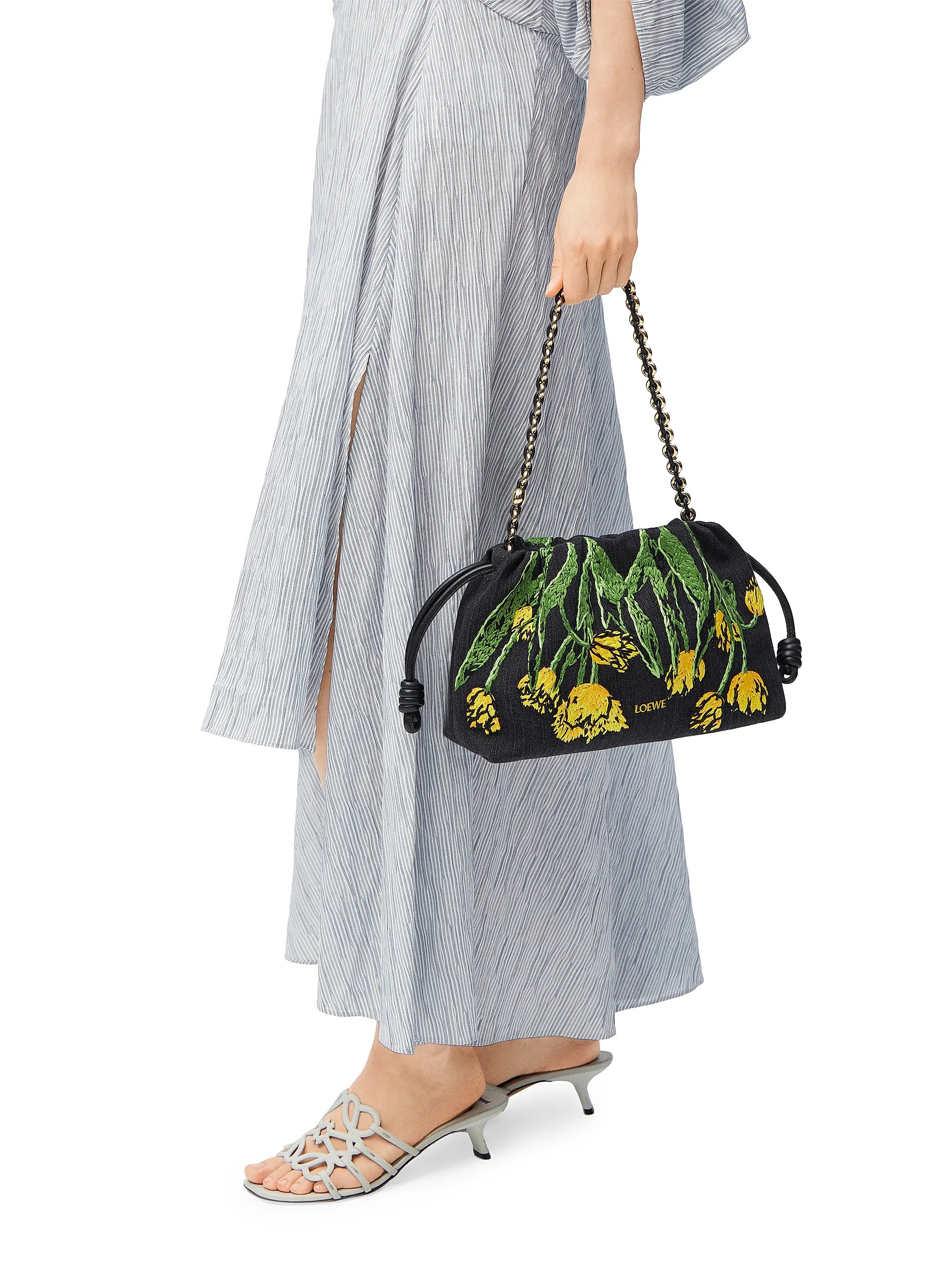 LOEWE LOEWE x Paula's Ibiza Flamenco Tulip Shoulder Bag