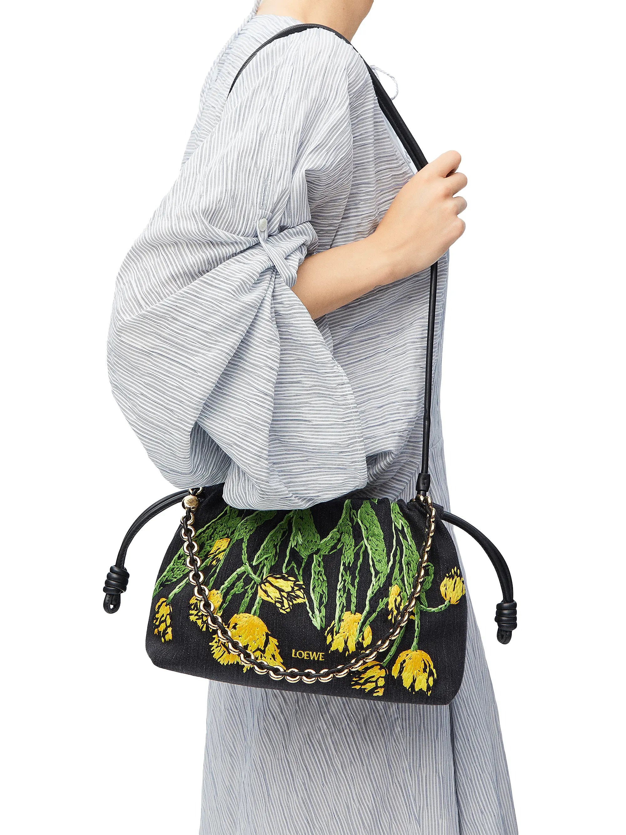 LOEWE LOEWE x Paula's Ibiza Flamenco Tulip Shoulder Bag