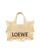 LOEWE LOEWE x Paula's Ibiza Font Raffia Tote Bag
