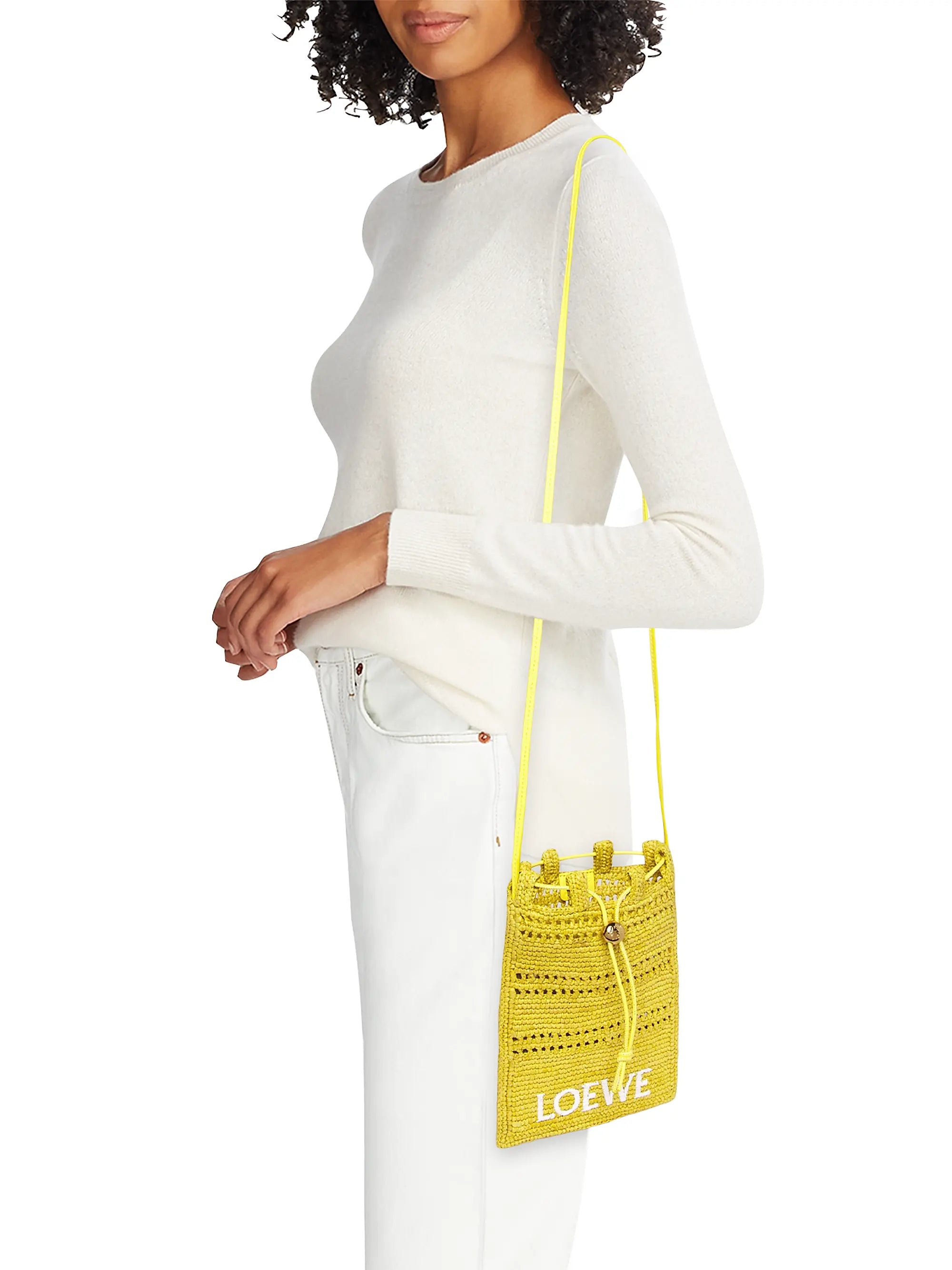LOEWE LOEWE x Paula's Ibiza Raffia Crossbody Bag