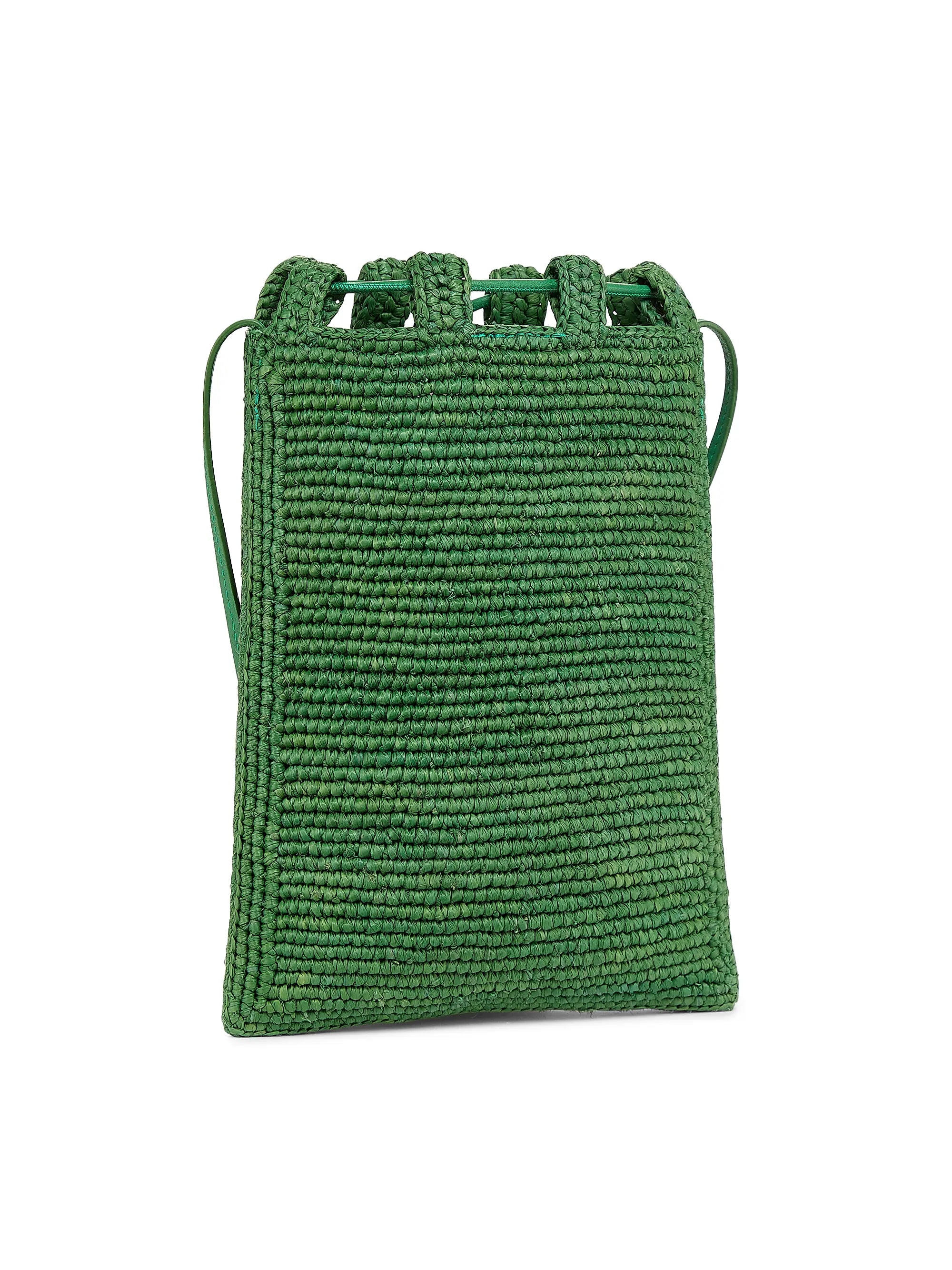 LOEWE LOEWE x Paula's Ibiza Floral-Beaded Raffia Crossbody Bag
