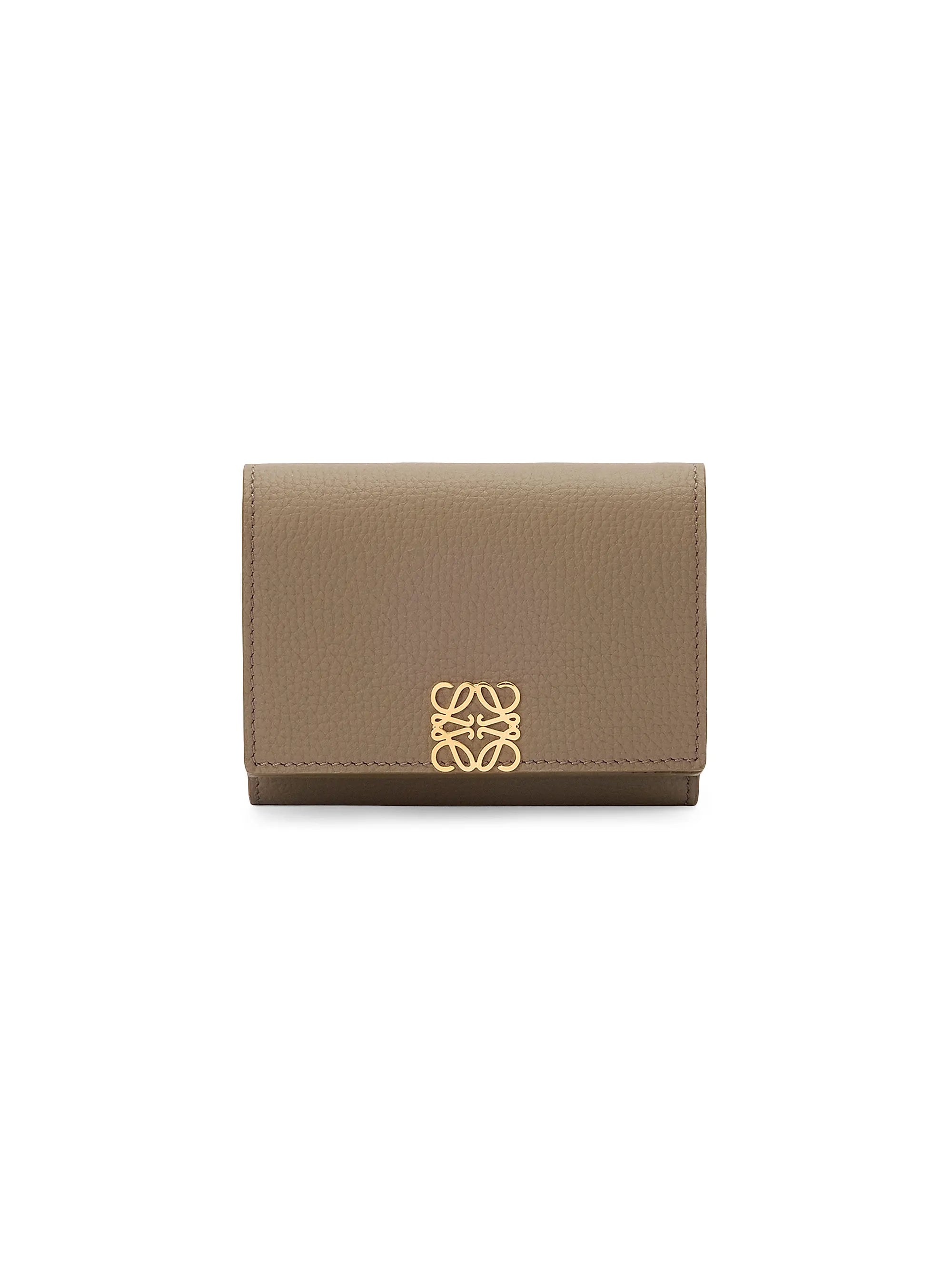 LOEWE Anagram Leather Trifold Wallet