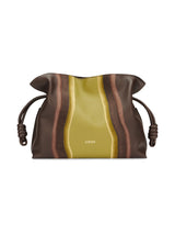 LOEWE Flamenco Landscape Leather Clutch