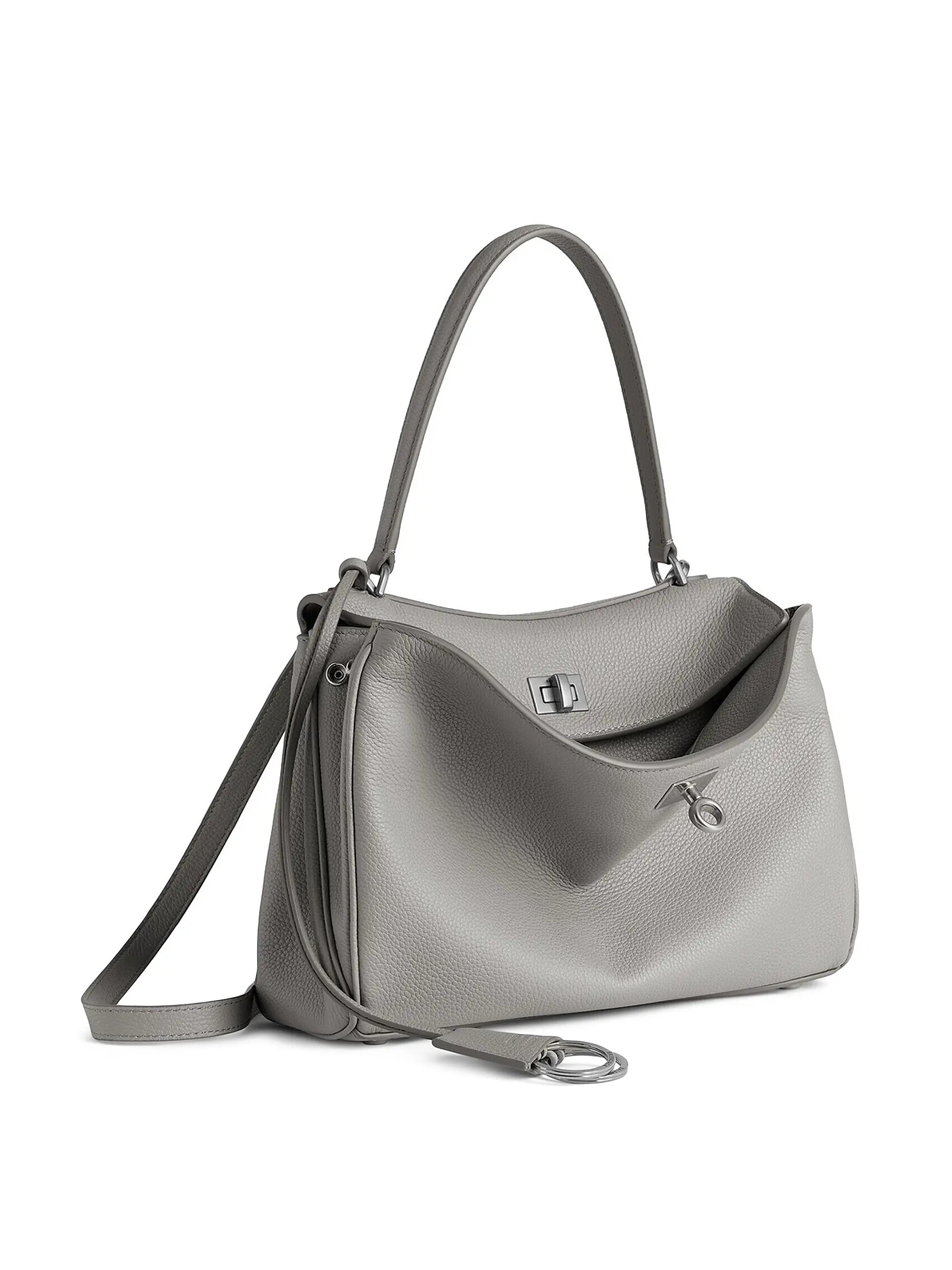 Balenciaga Rodeo Small Grained Calfskin Top Handle Bag