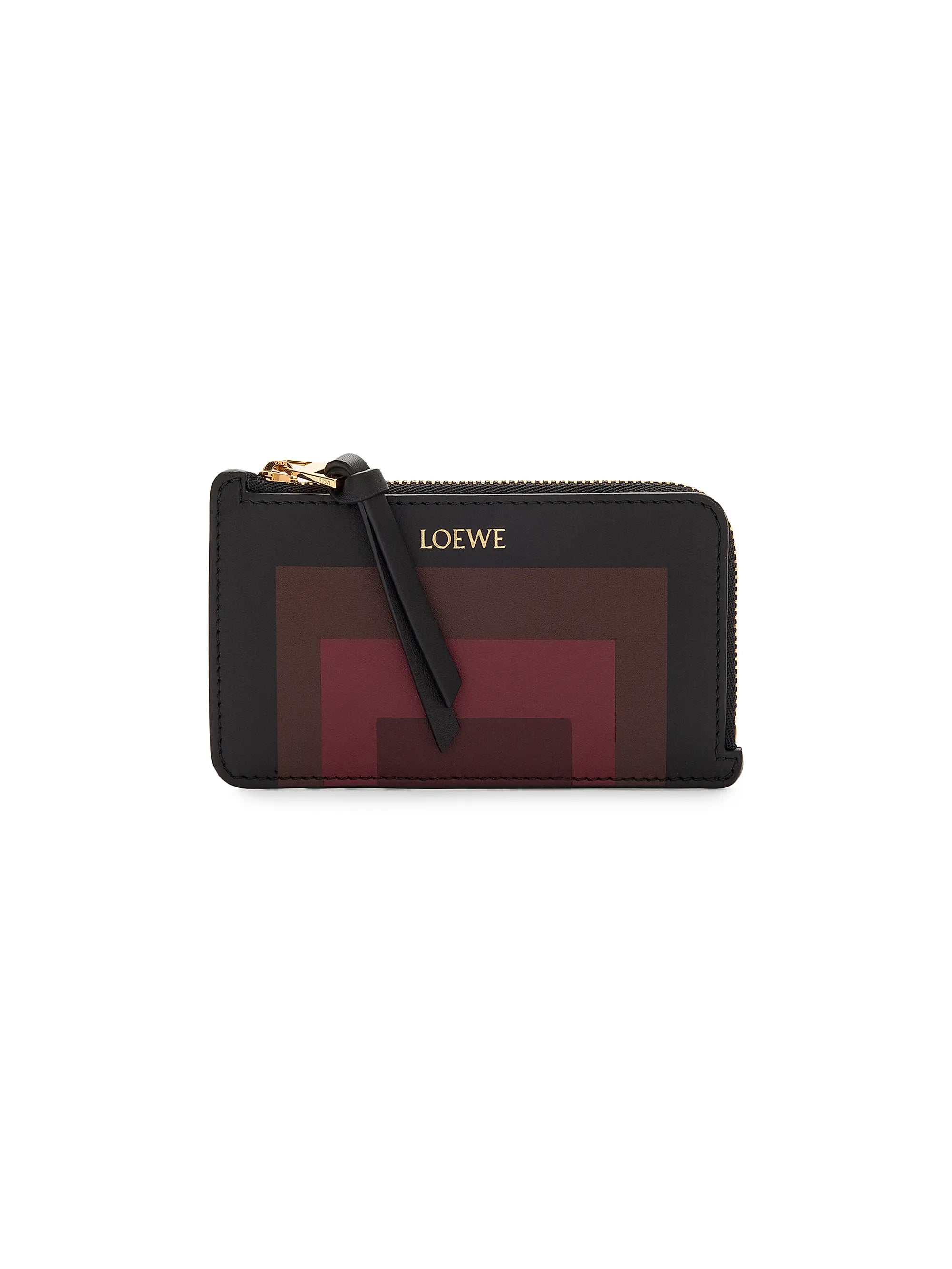 LOEWE Albers Leather Coin Card Case