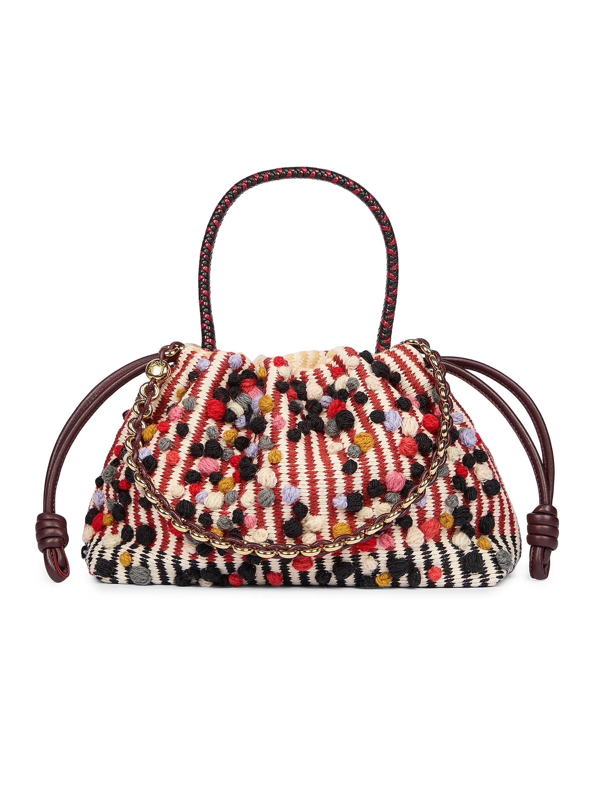 LOEWE Medium Flamenco Dotted Shoulder Bag