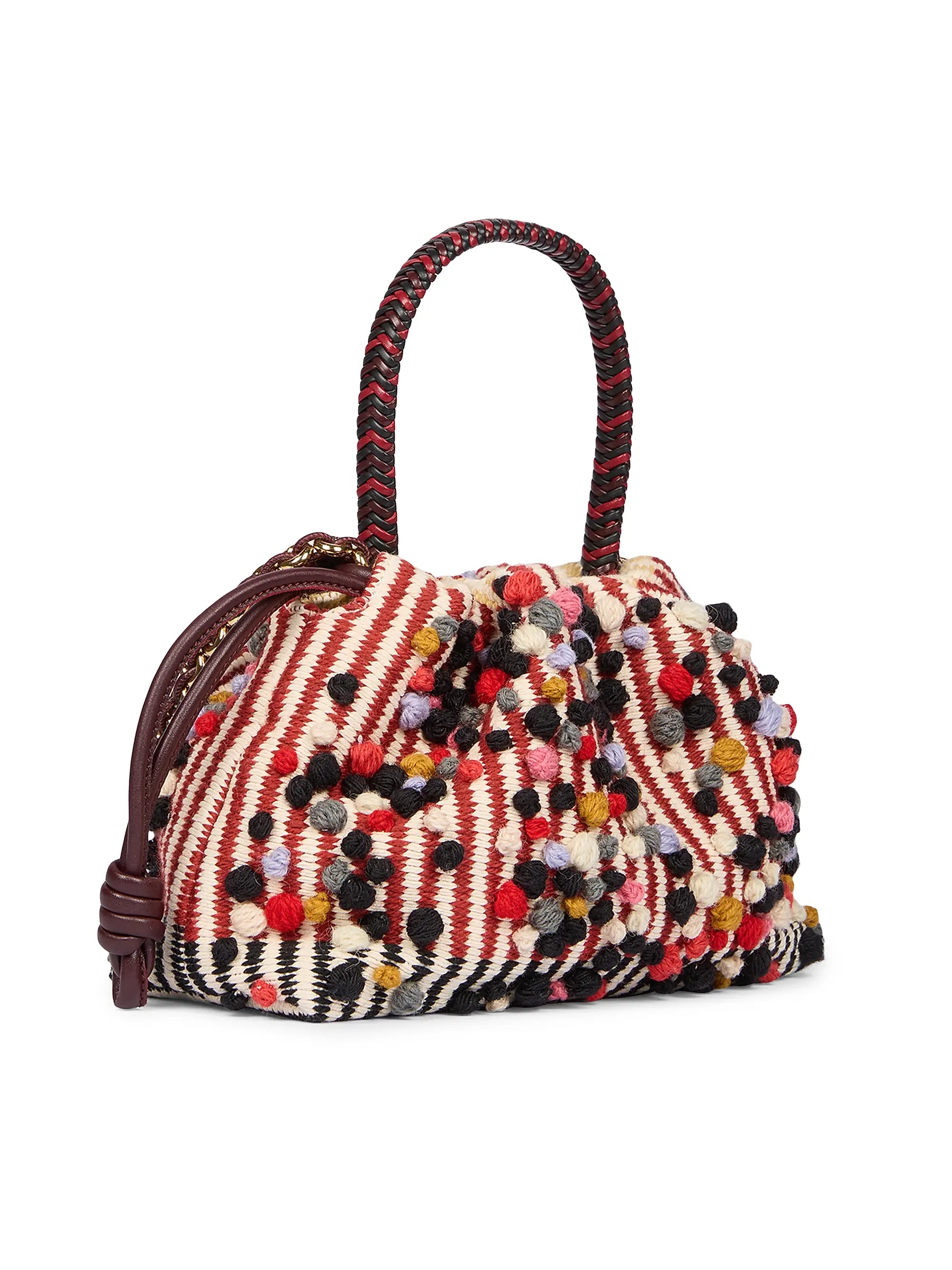 LOEWE Medium Flamenco Dotted Shoulder Bag