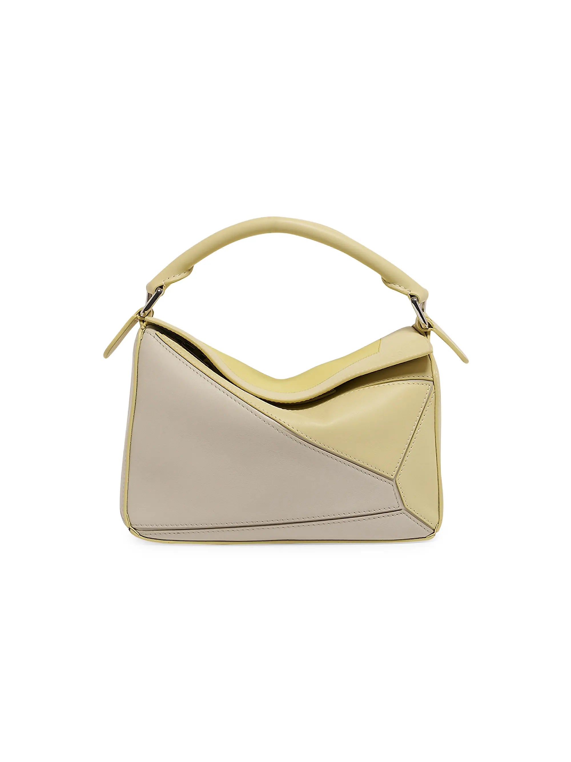 LOEWE LOEWE x Albers Small Puzzle Leather Top Handle Bag