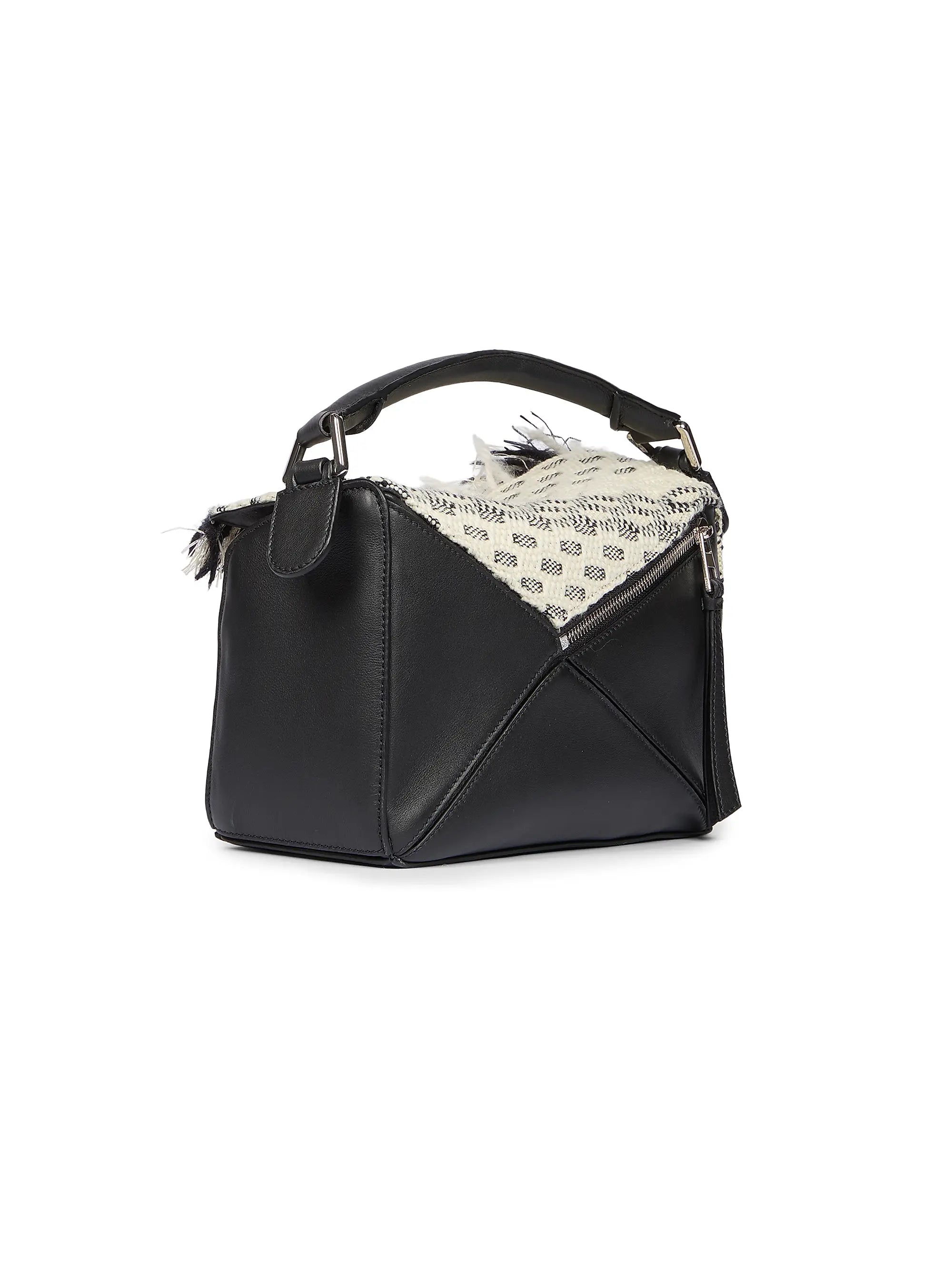 LOEWE Puzzle Small Fringes Handbag