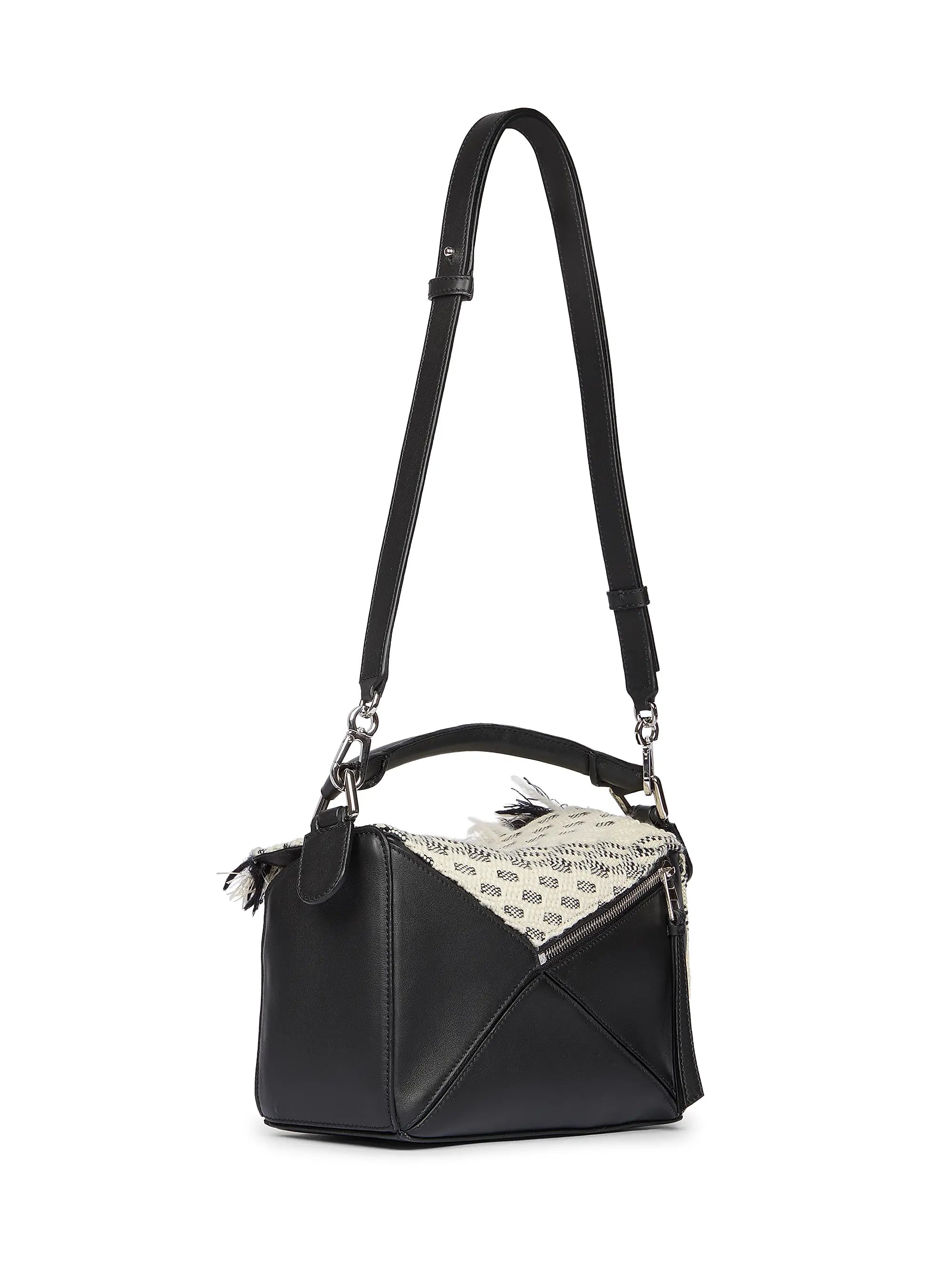LOEWE Puzzle Small Fringes Handbag