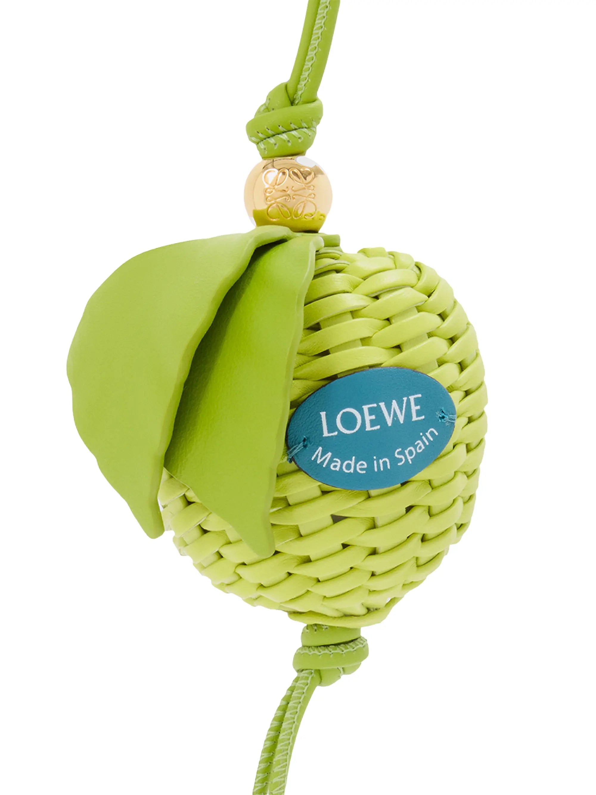 LOEWE Granny Smith Apple Bag Charm