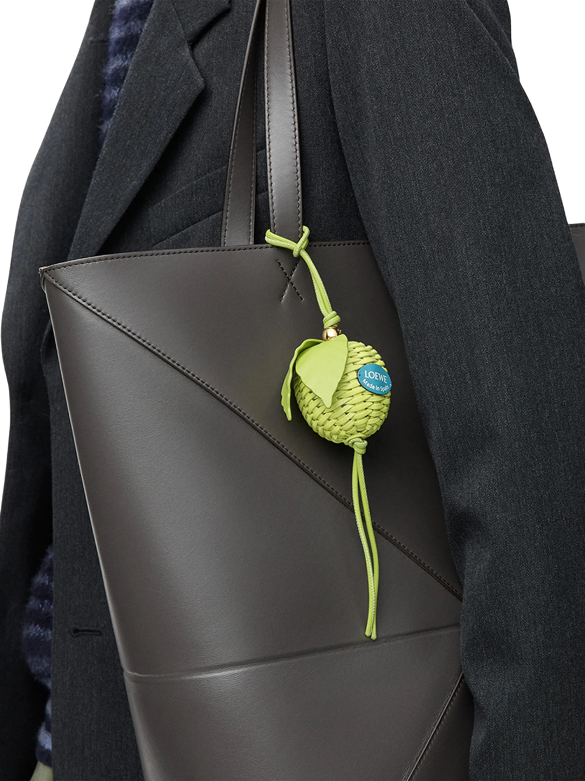 LOEWE Granny Smith Apple Bag Charm