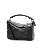LOEWE Small Panta Puzzle Leather Top Handle Bag