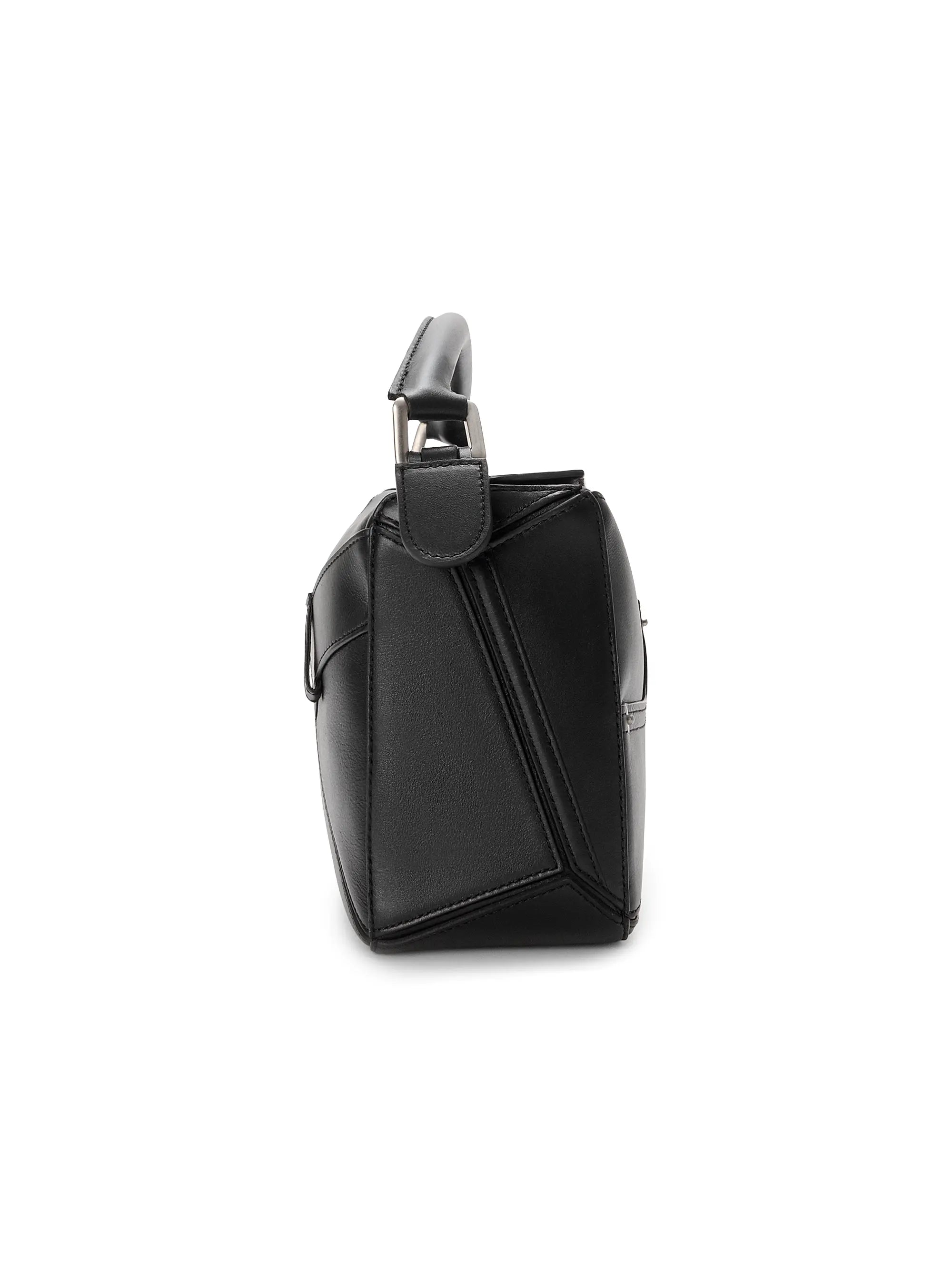 LOEWE Small Panta Puzzle Leather Top Handle Bag