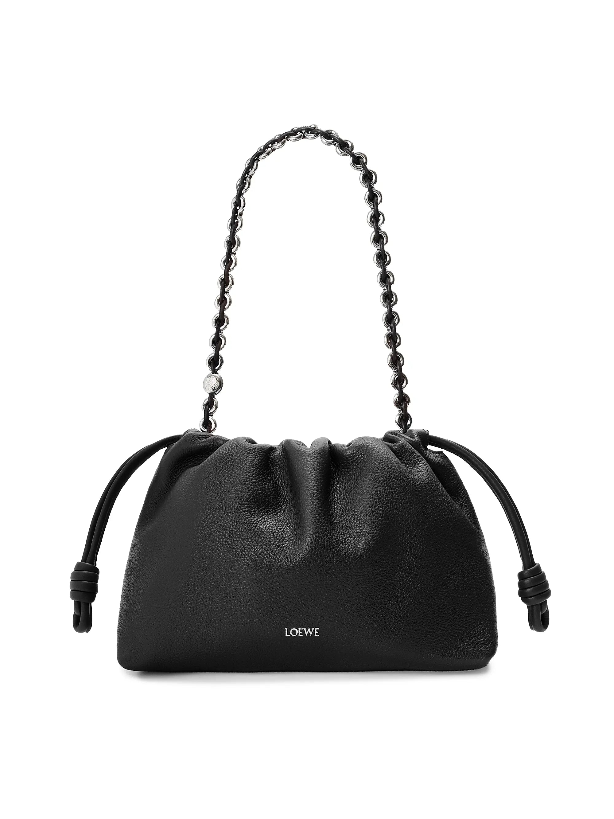 LOEWE Medium Flamenco Leather Clutch