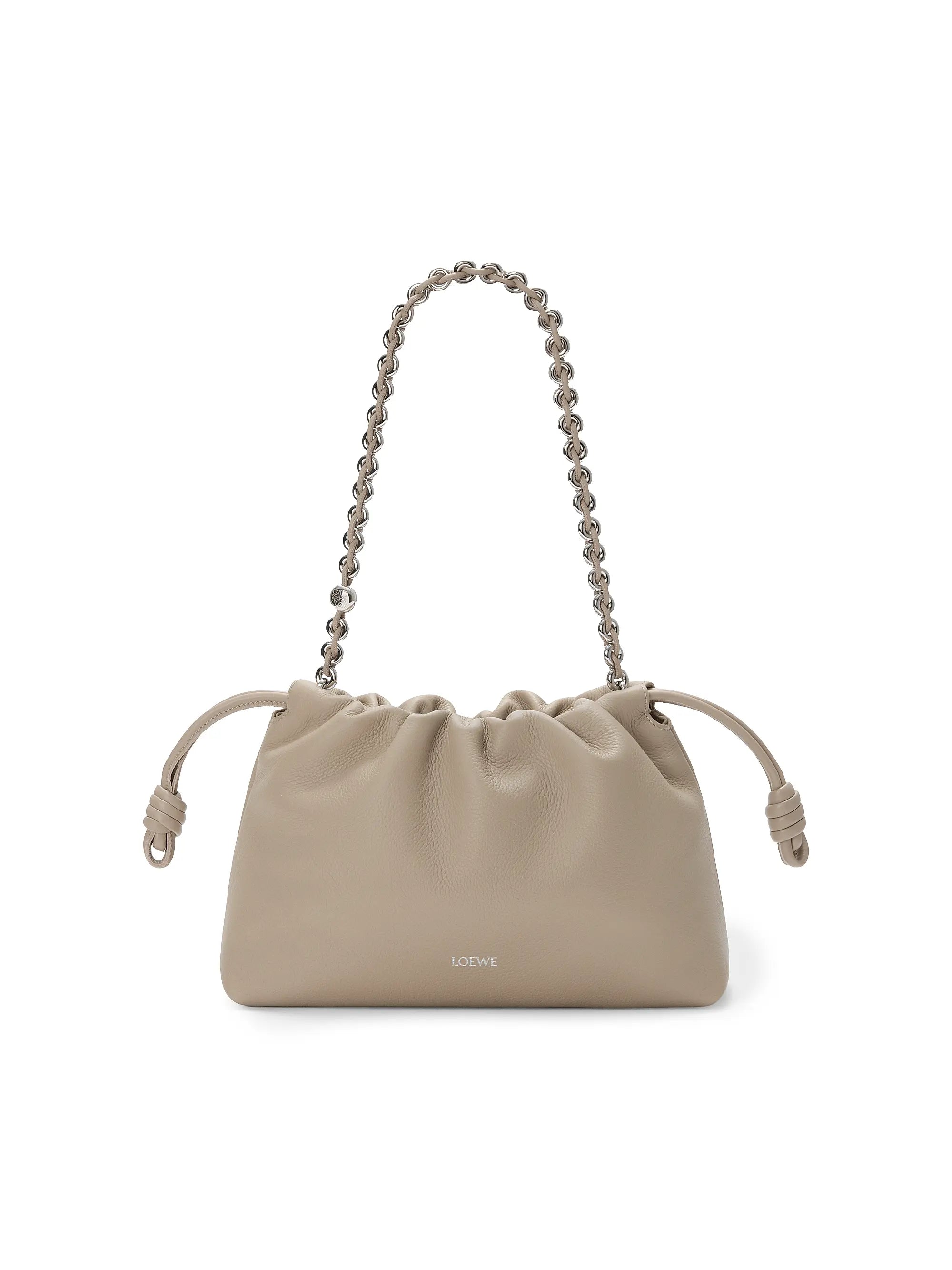LOEWE Medium Flamenco Leather Clutch