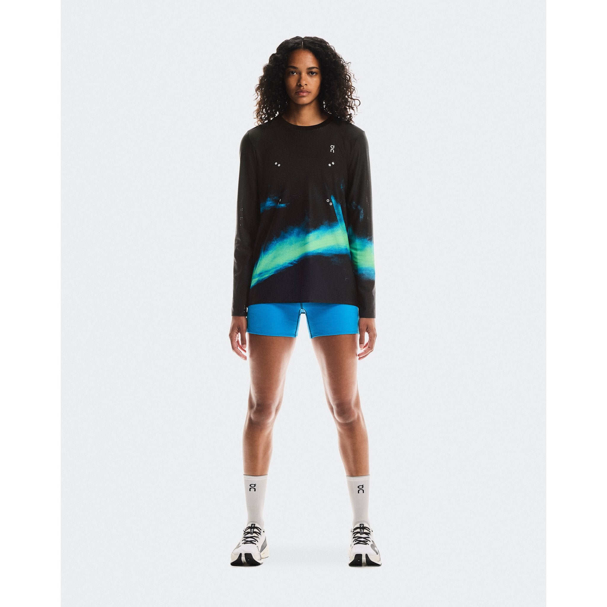 On Pace Mesh Long-T Black | Horizon