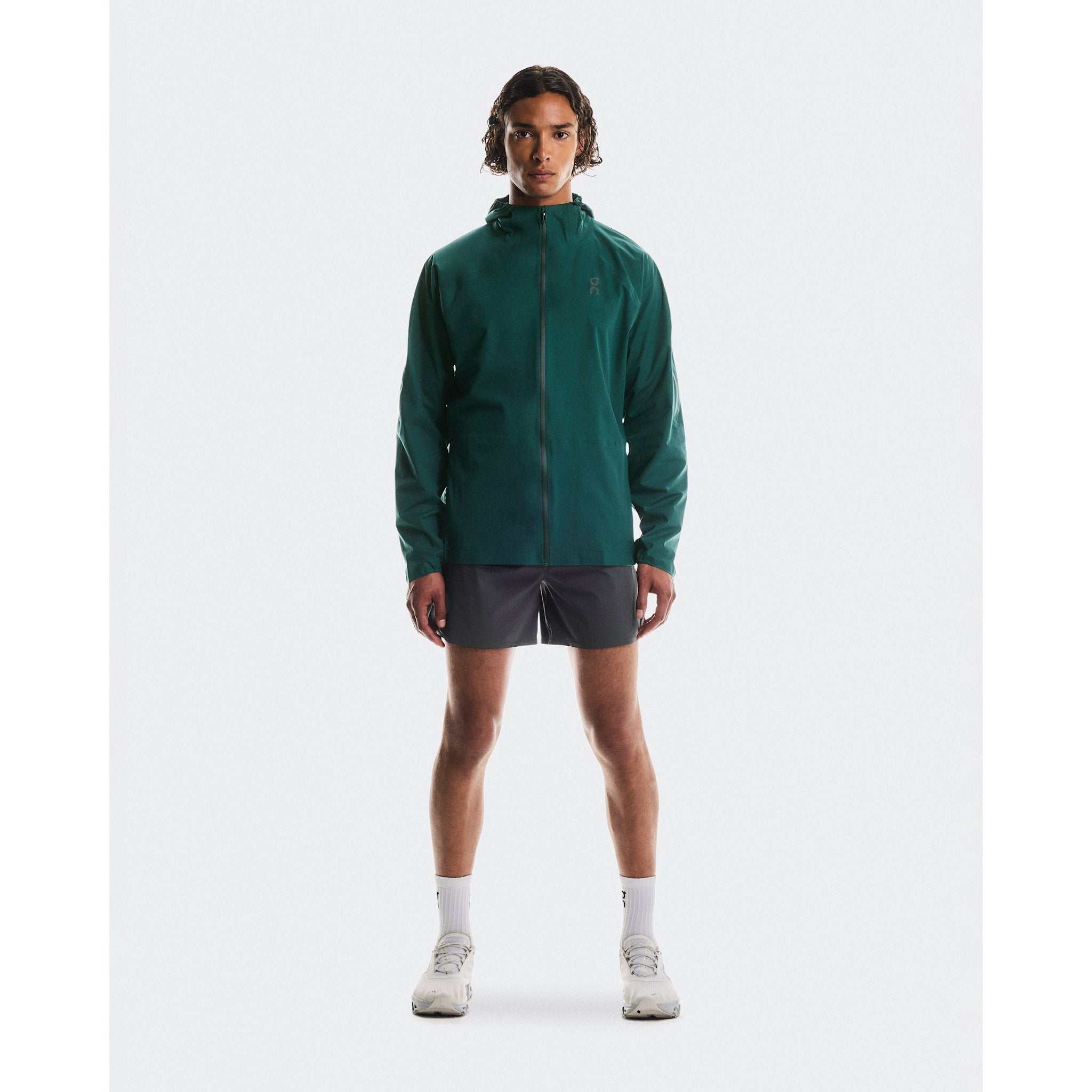 On Performance Jacket Waterproof Spirulina
